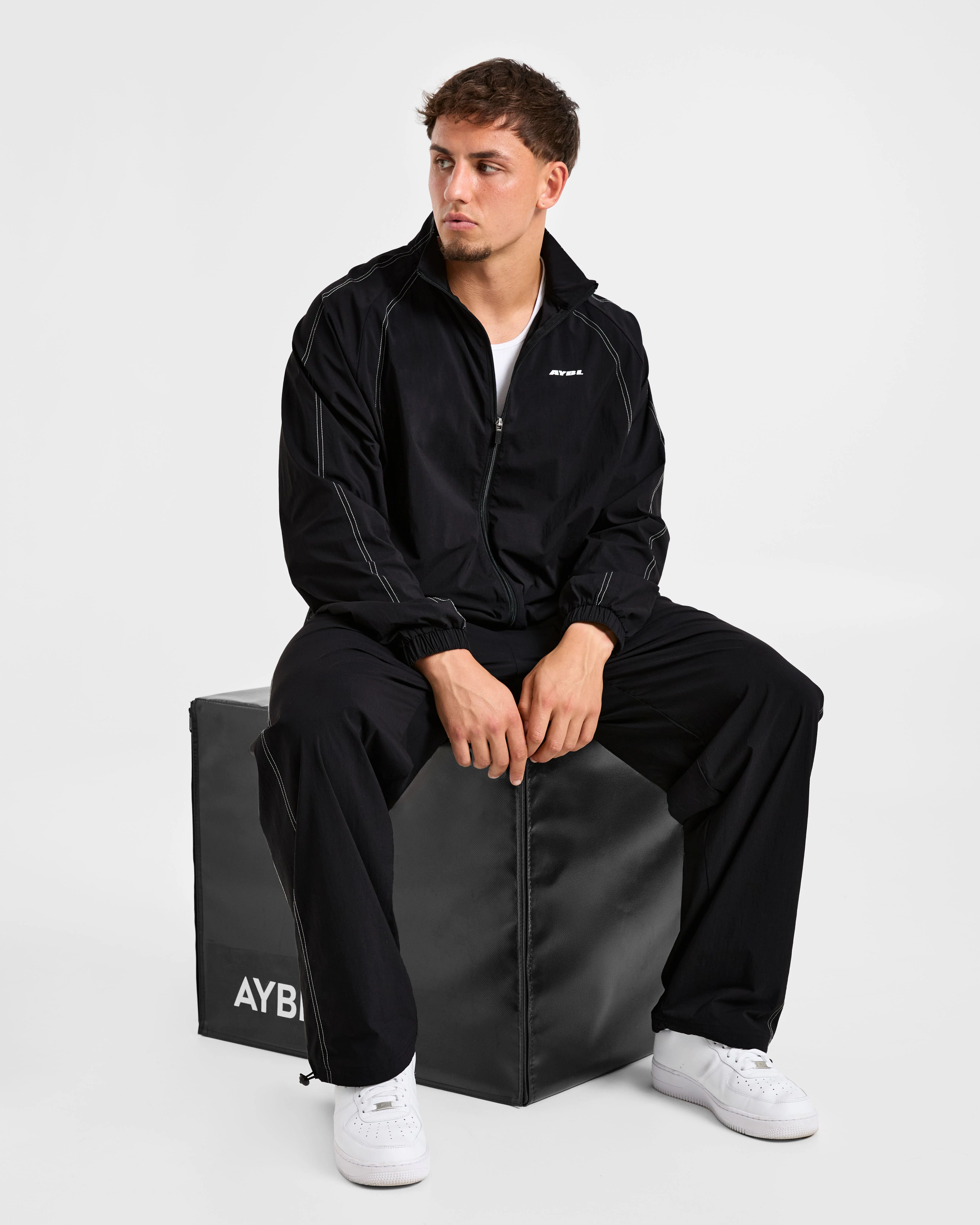 Restore Track Jacket - Noir - Image 7