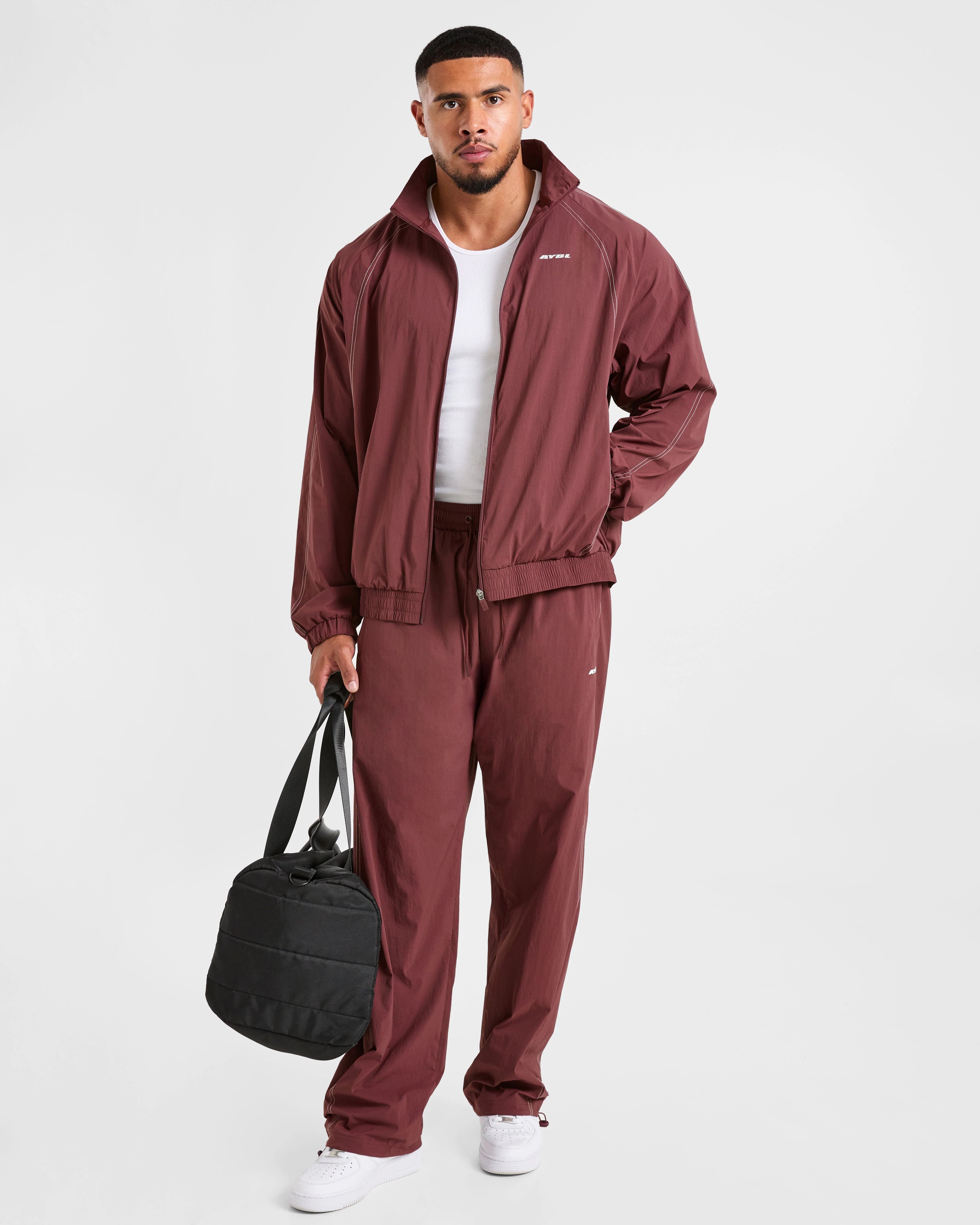Restore Track Jacket - Paver Rouge - Image 7
