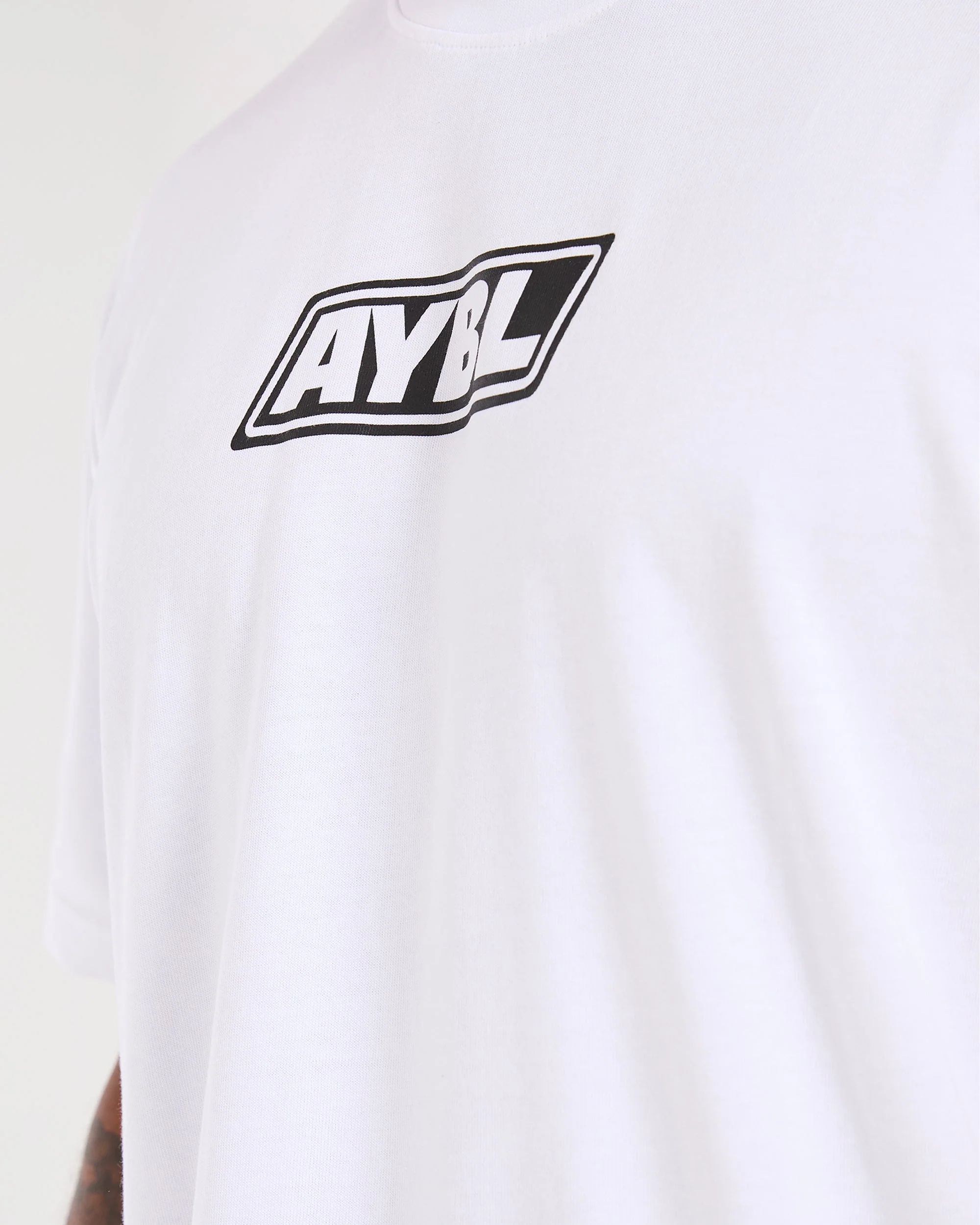 Retro Oversized T Shirt - Blanc - Image 5