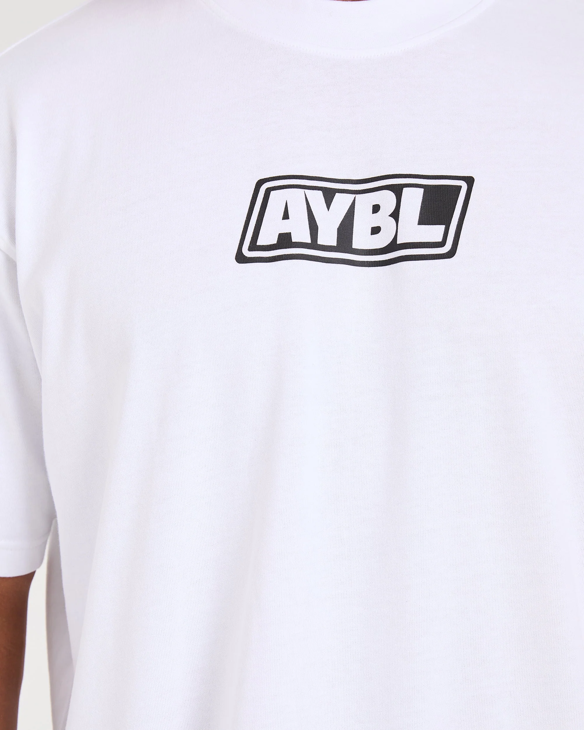 Retro Oversized T Shirt - Blanc - Image 6