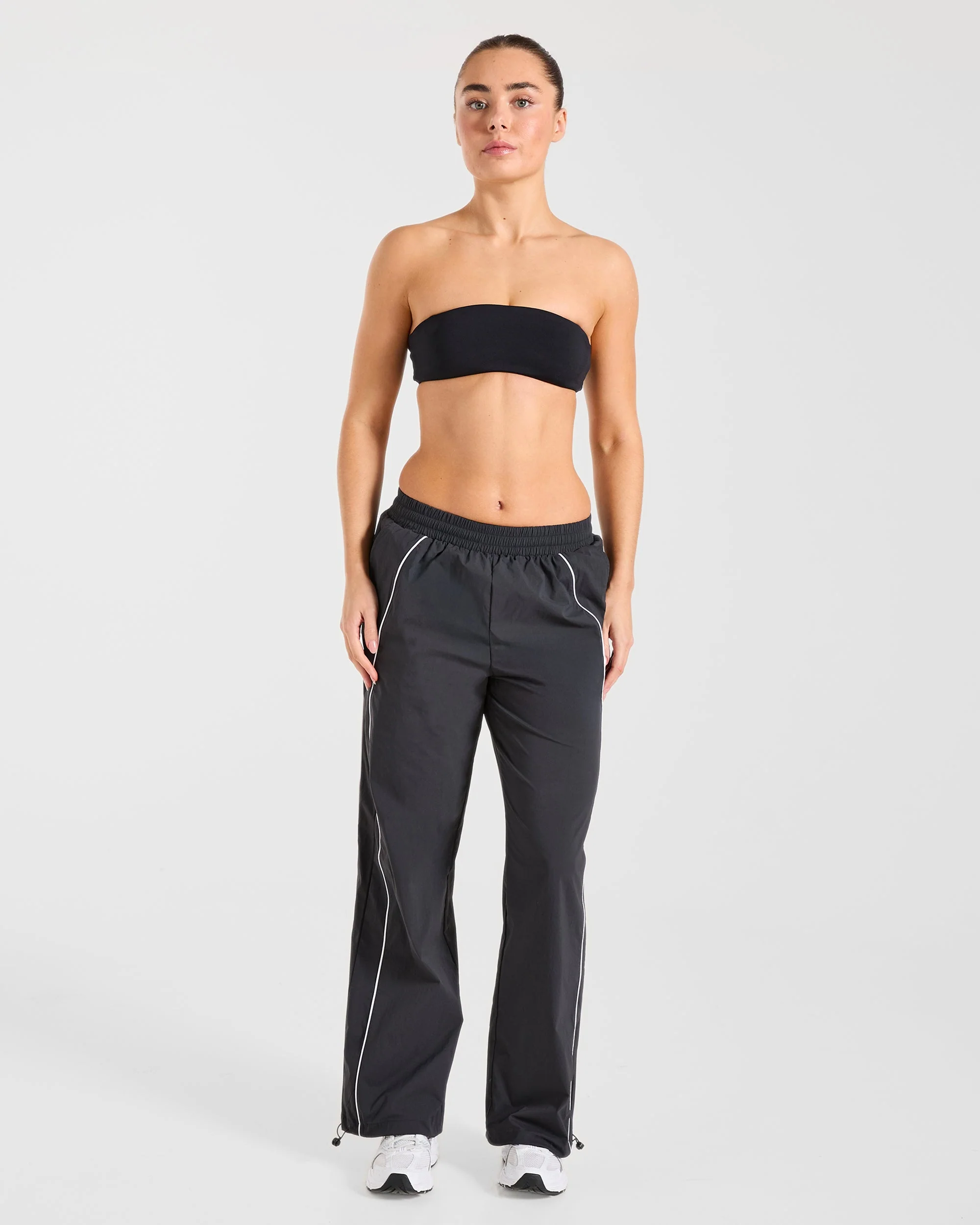 Retro Track Joggers - Noir - Image 3