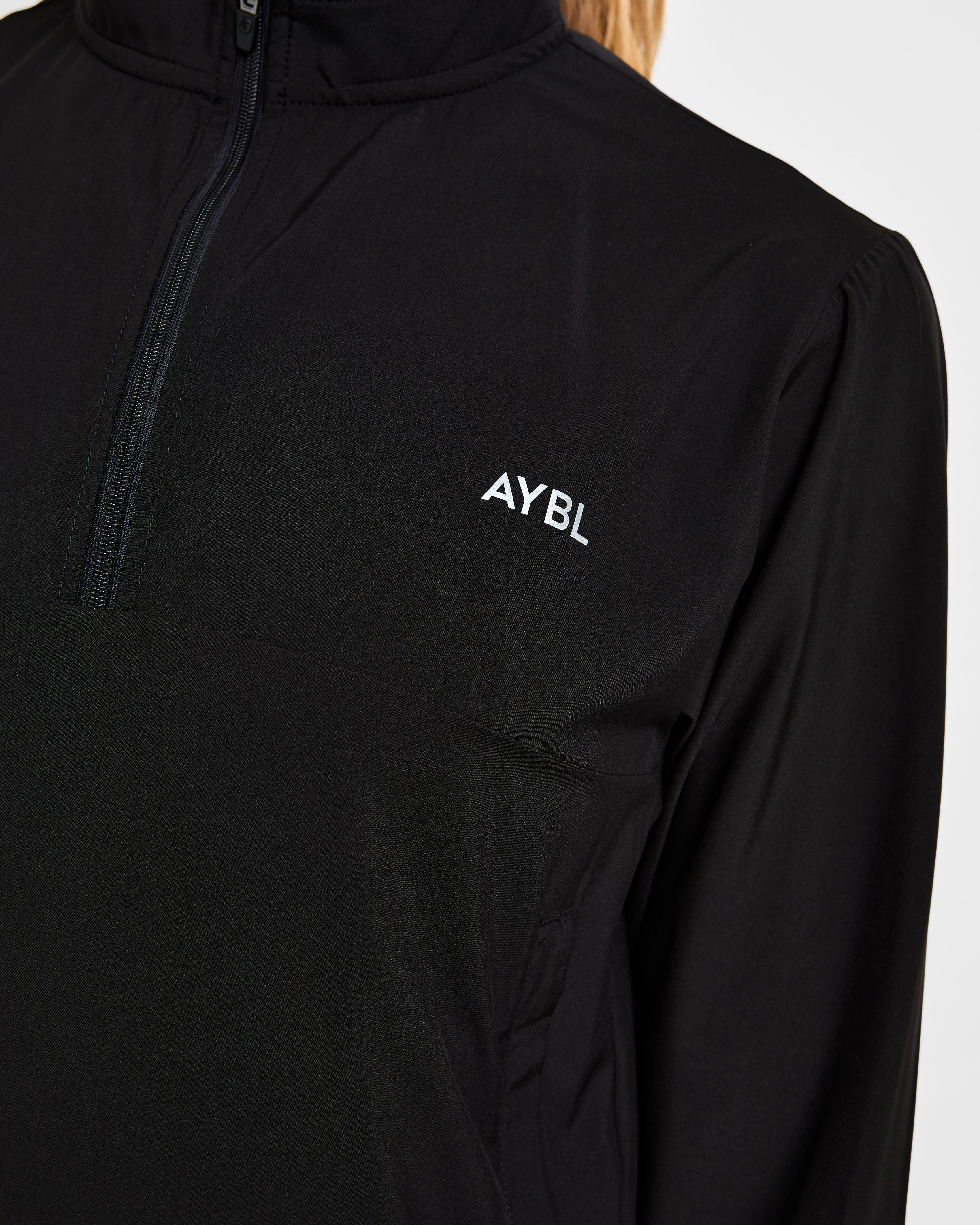 Run 1/2 Zip Jacket - Noir - Image 6