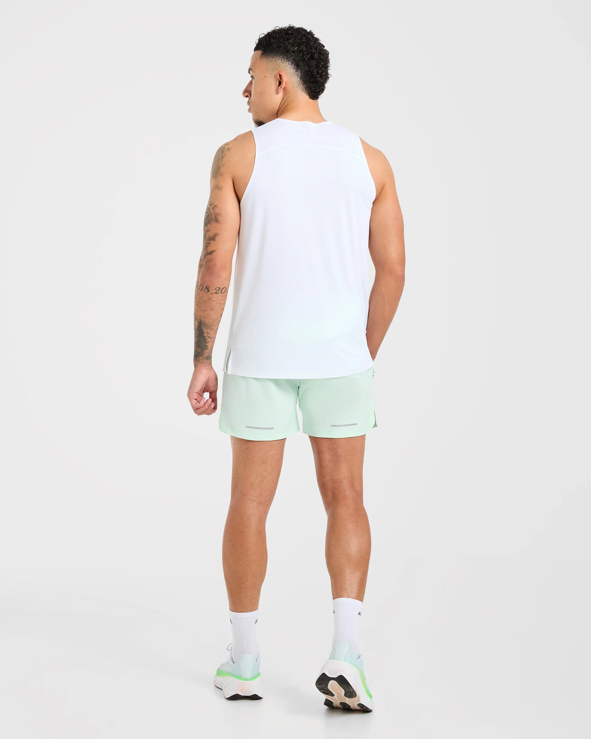 Run 5" Shorts - Cool Mint - Image 4