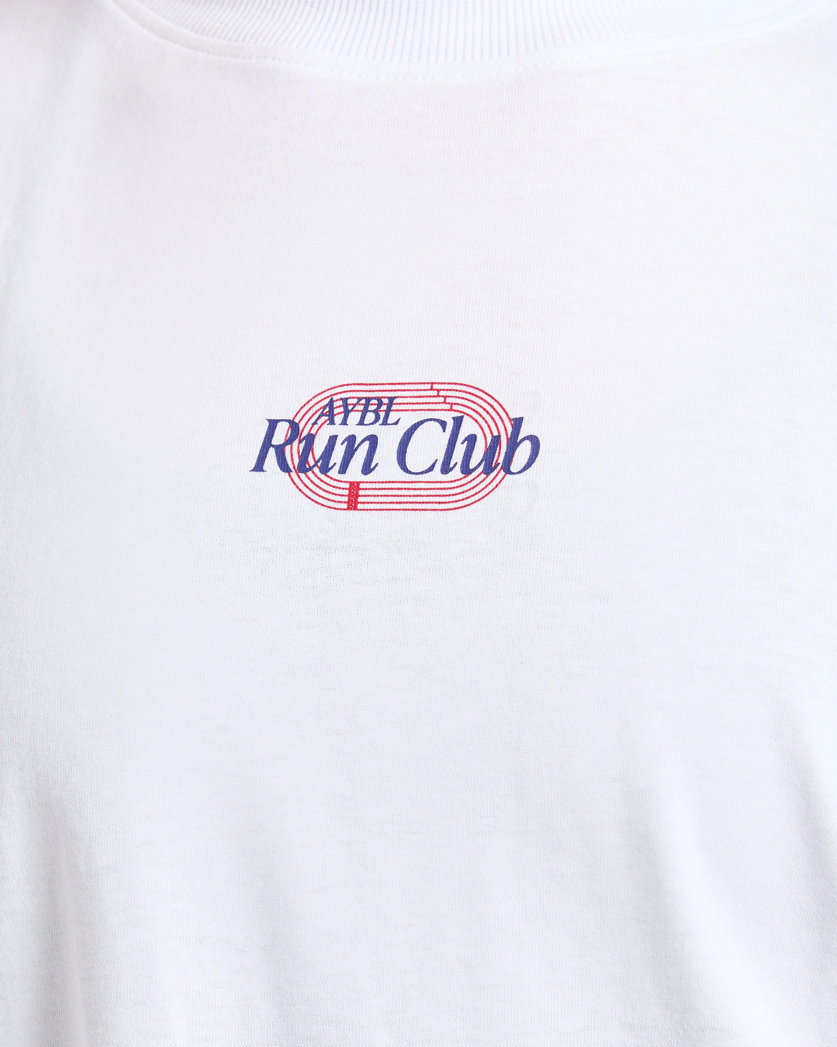 Run Club Oversized T Shirt - Blanc - Image 5