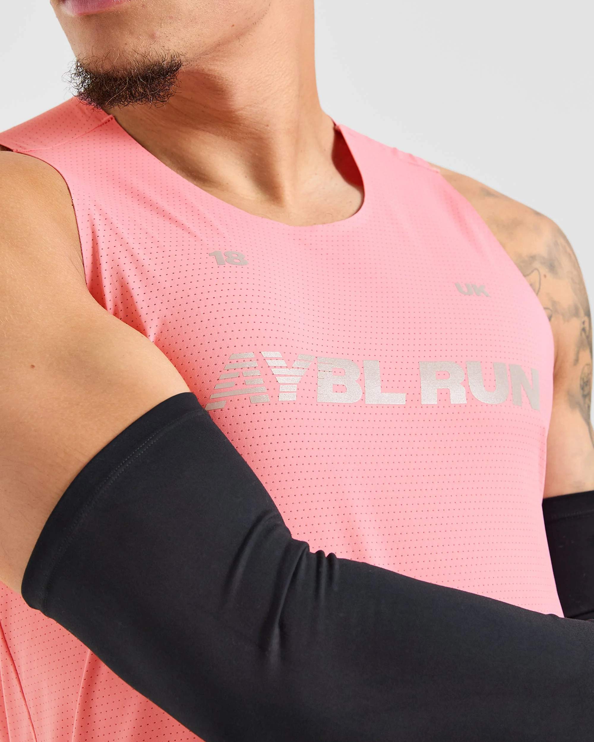 Run Loose Tank - Pastel Coral - Image 8