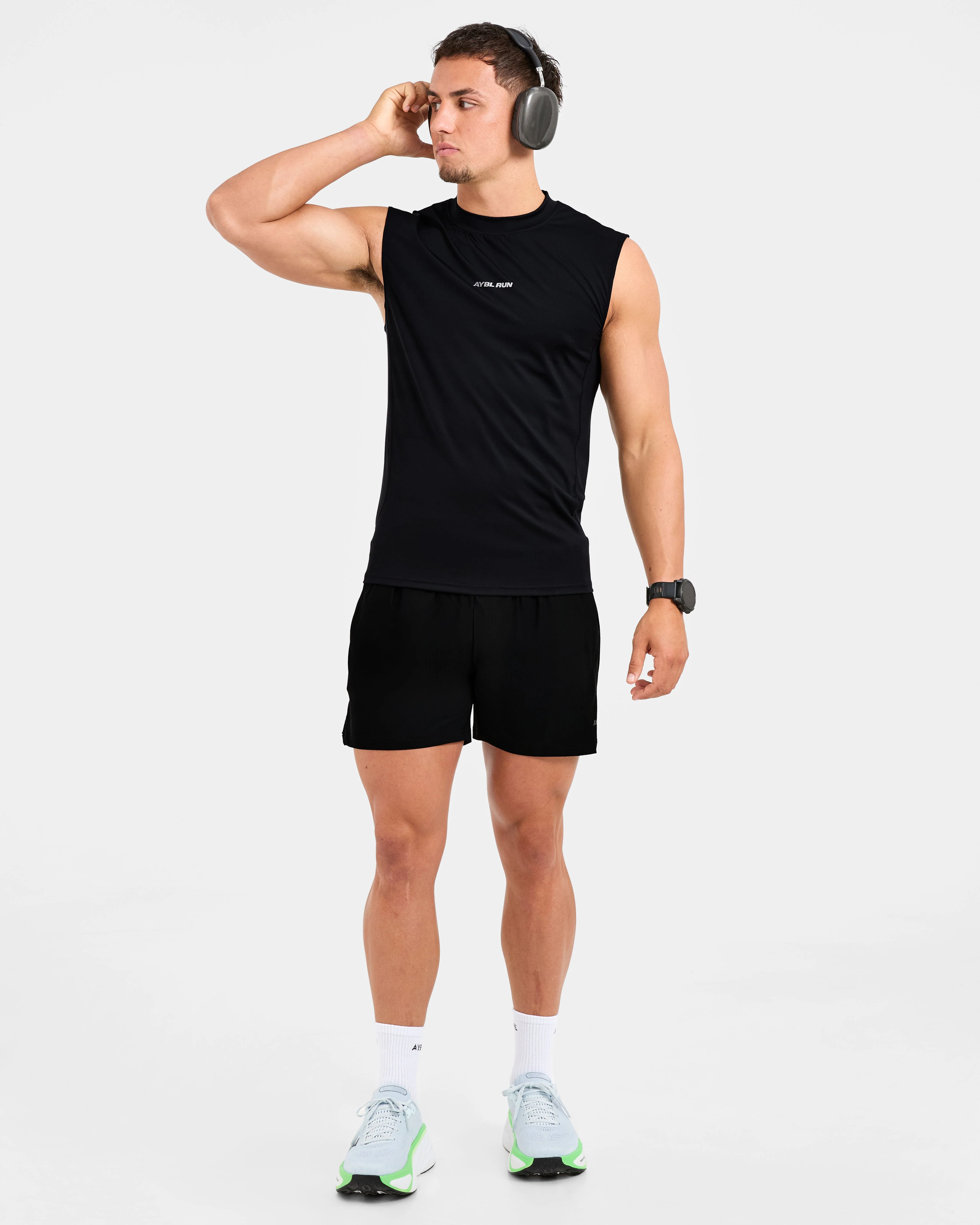 Run 5" Shorts - Noir - Image 7