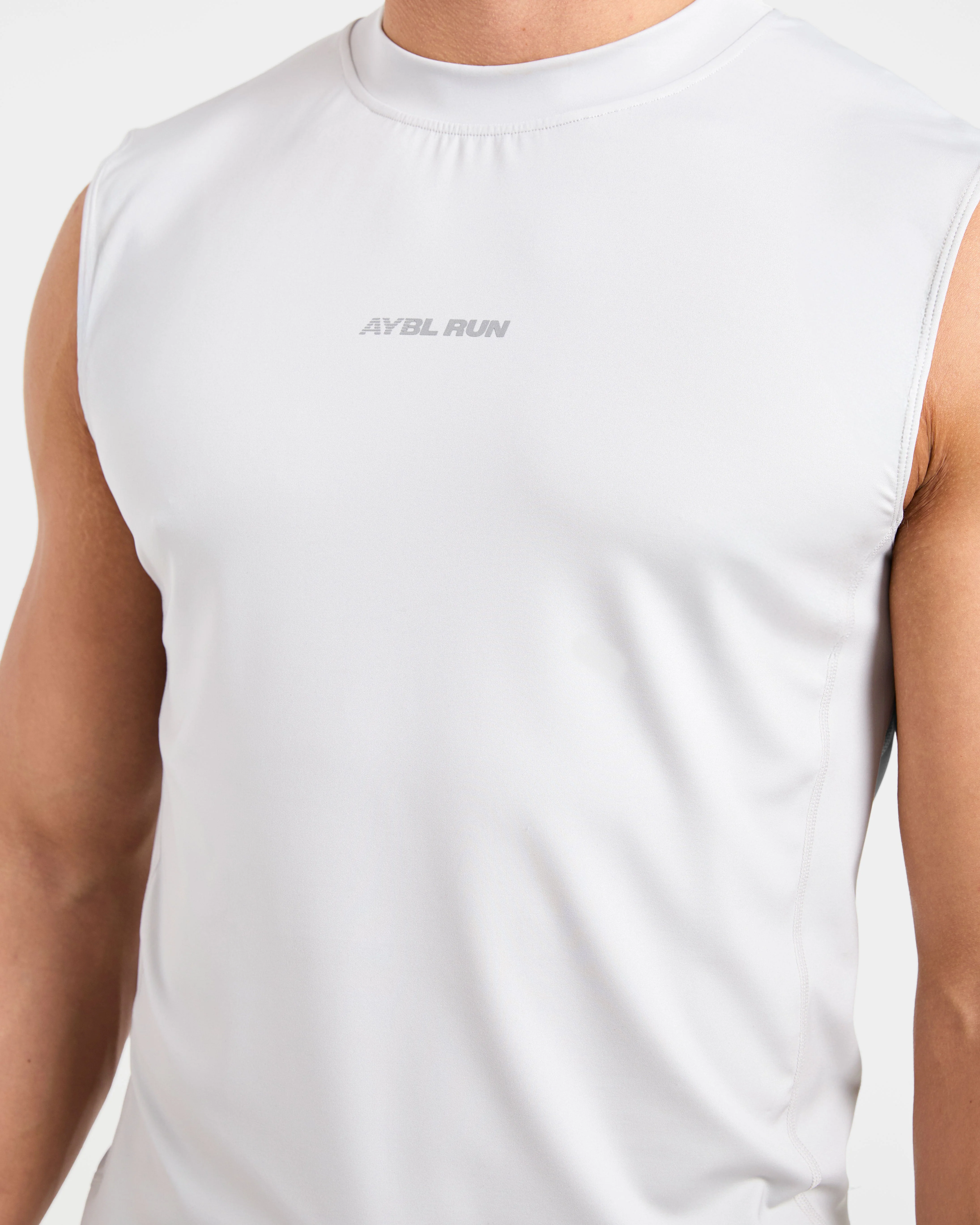 Run Slim Tank - Ice Gris - Image 5