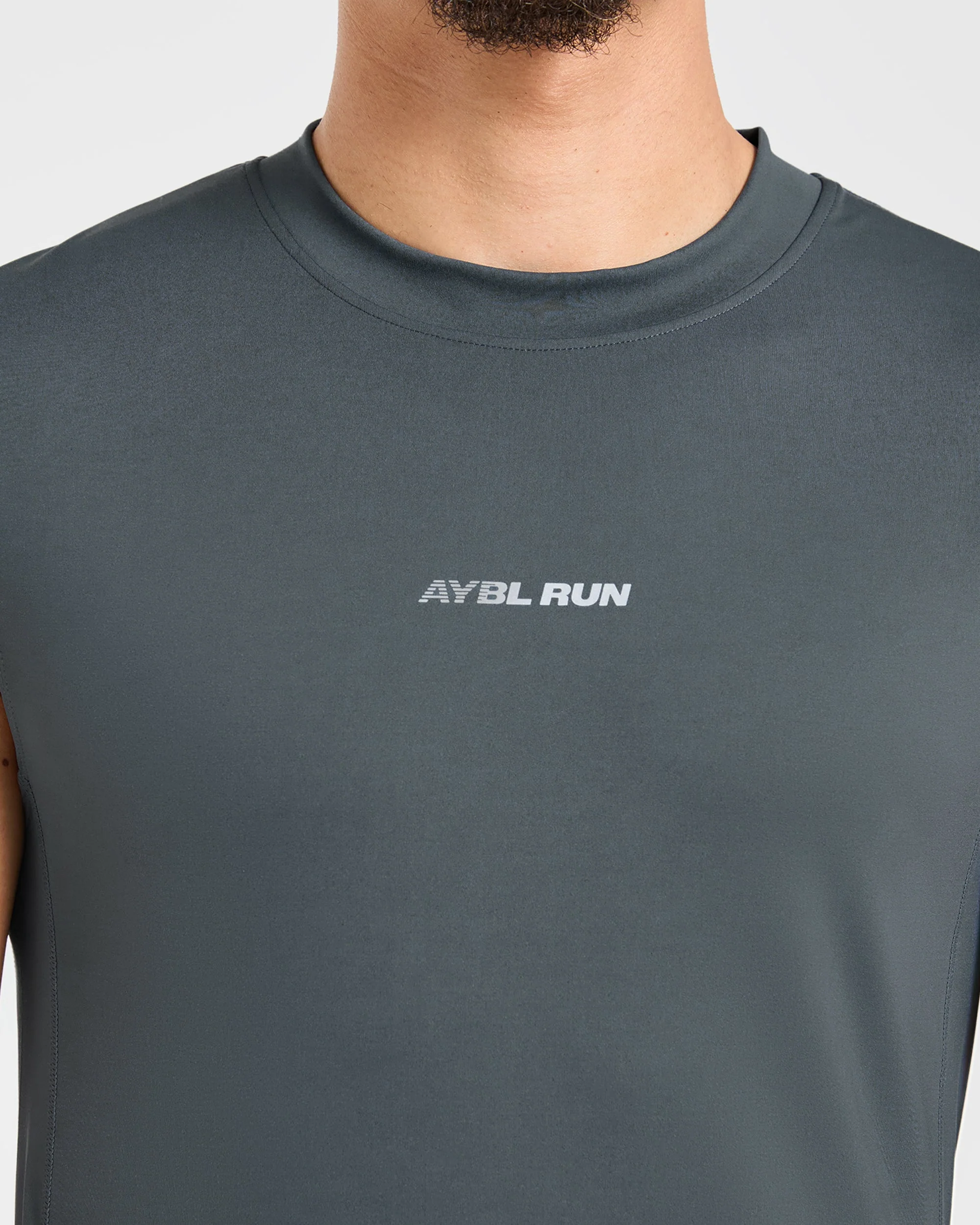 Run Slim Tank - Slate Bleu - Image 5