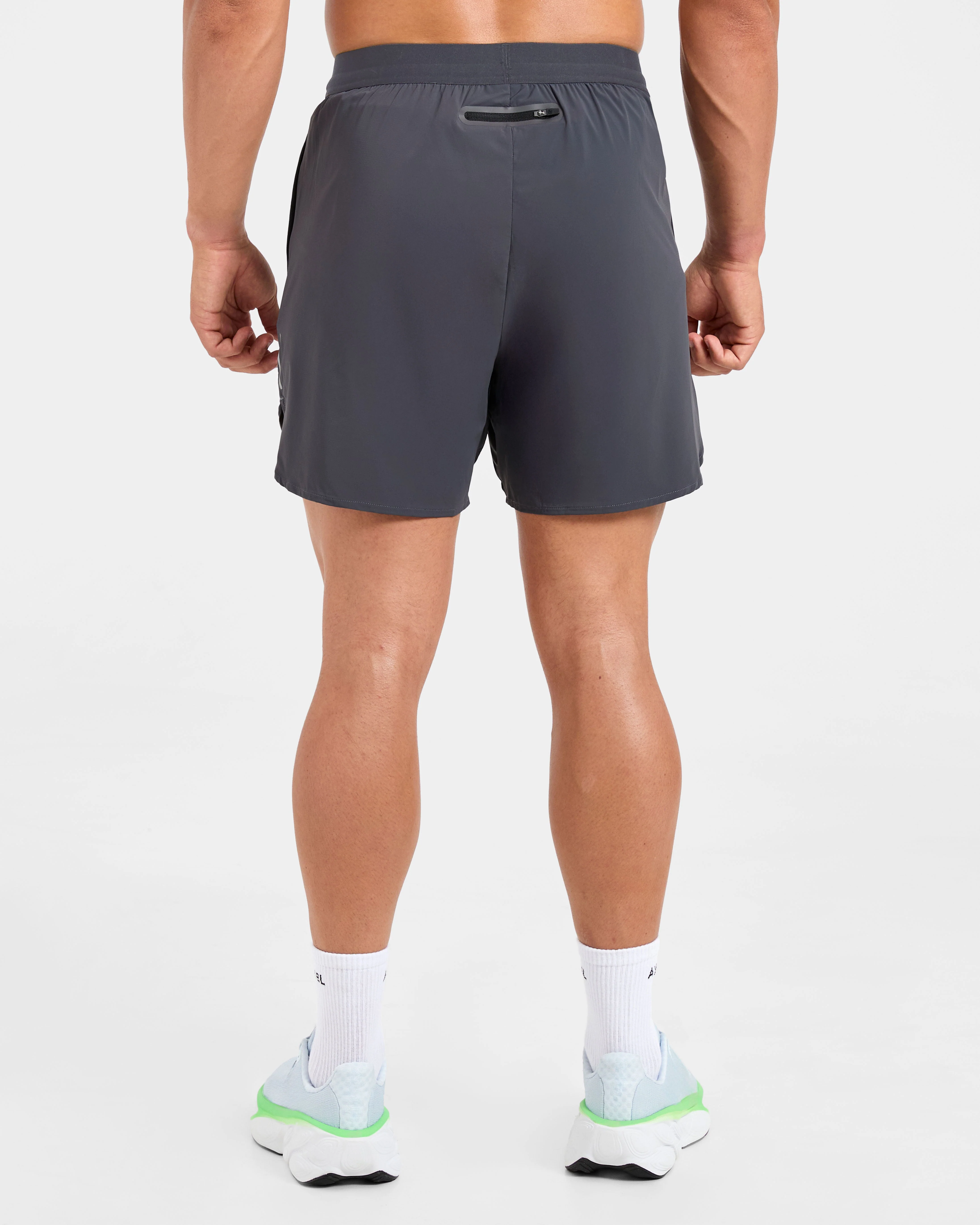 Run Speed Shorts - Hurricane Gris - Image 2