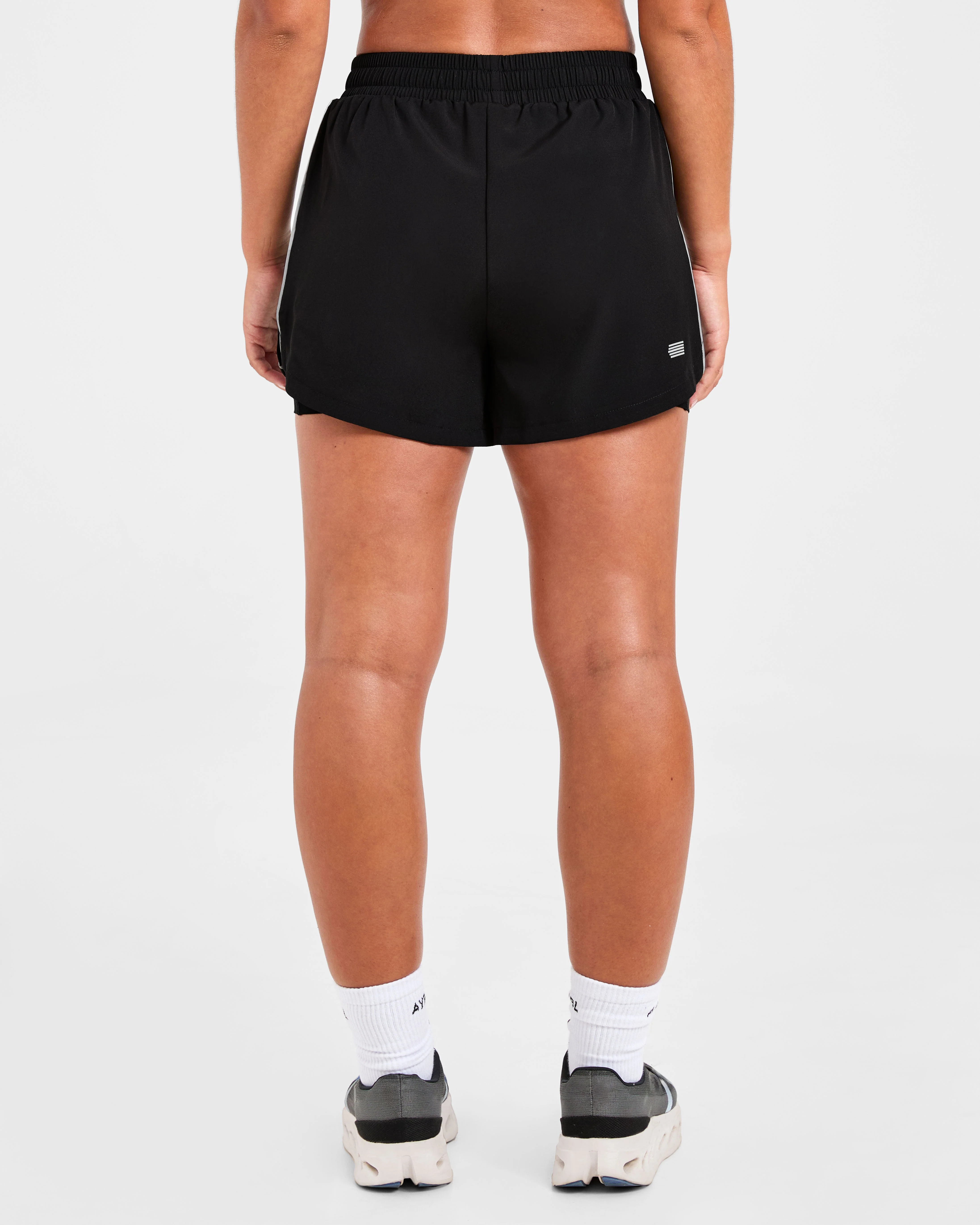 Run 2 in 1 Shorts - Noir - Image 2