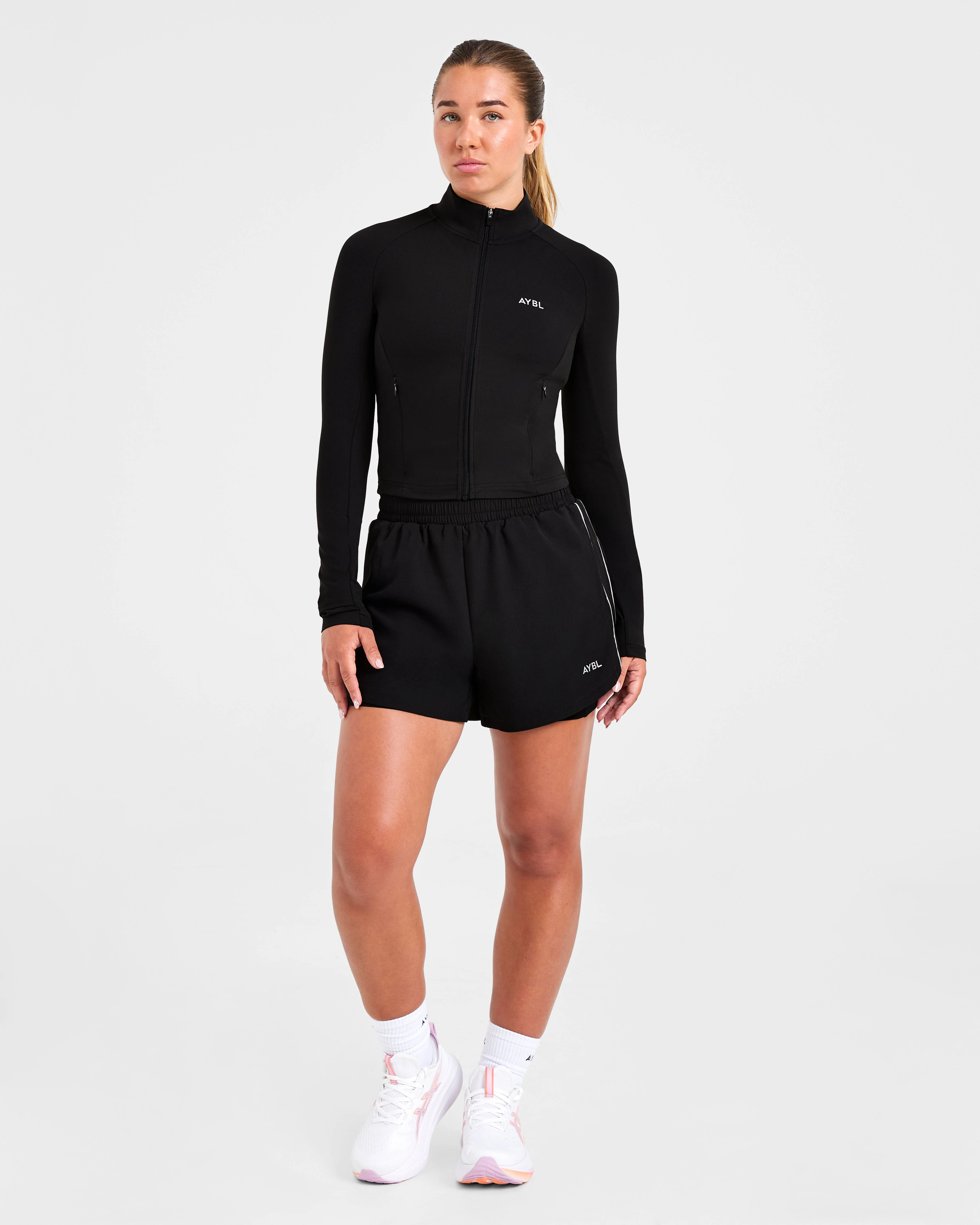 Run Zip Jacket - Noir - Image 3