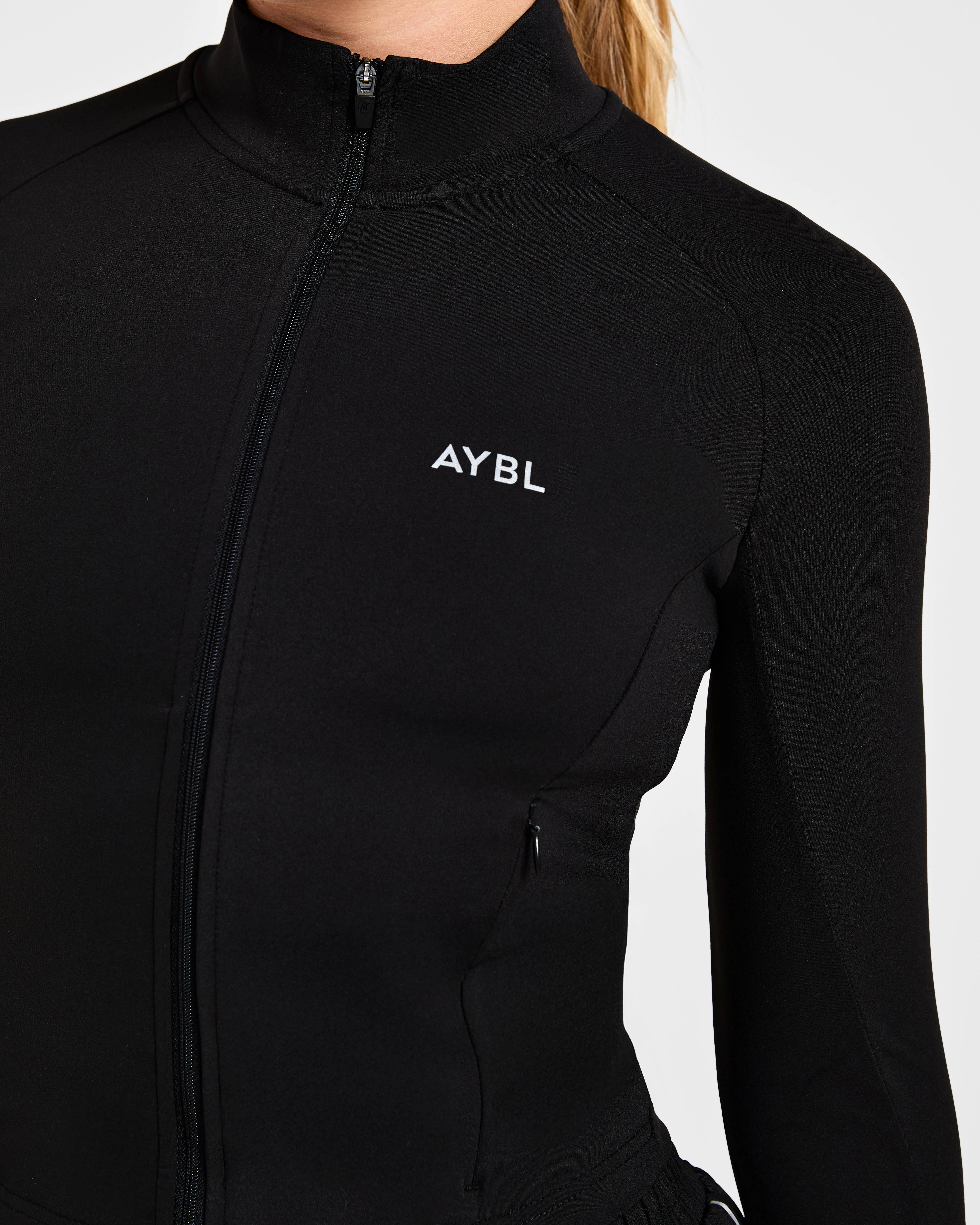 Run Zip Jacket - Noir - Image 5