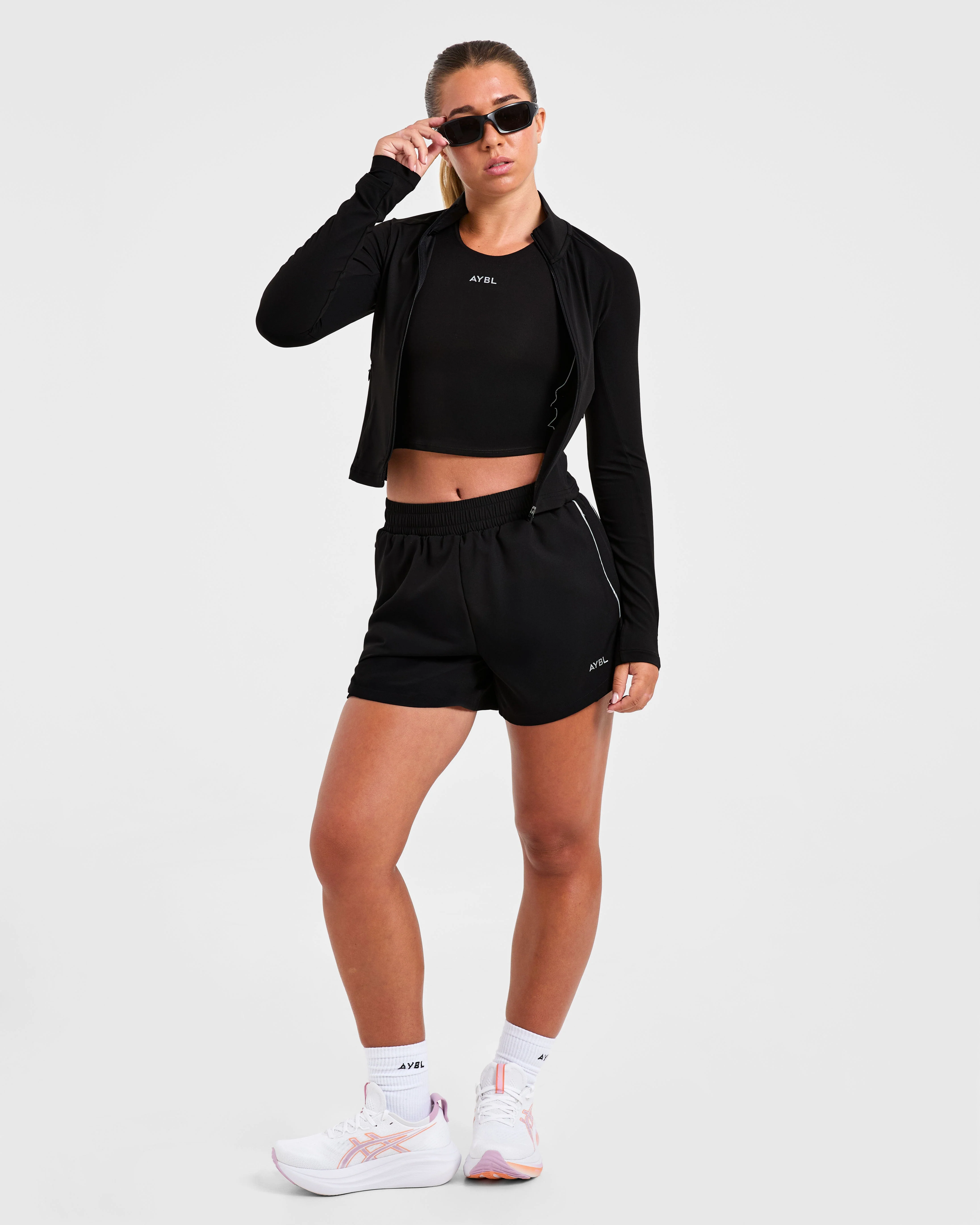 Run Zip Jacket - Noir - Image 7