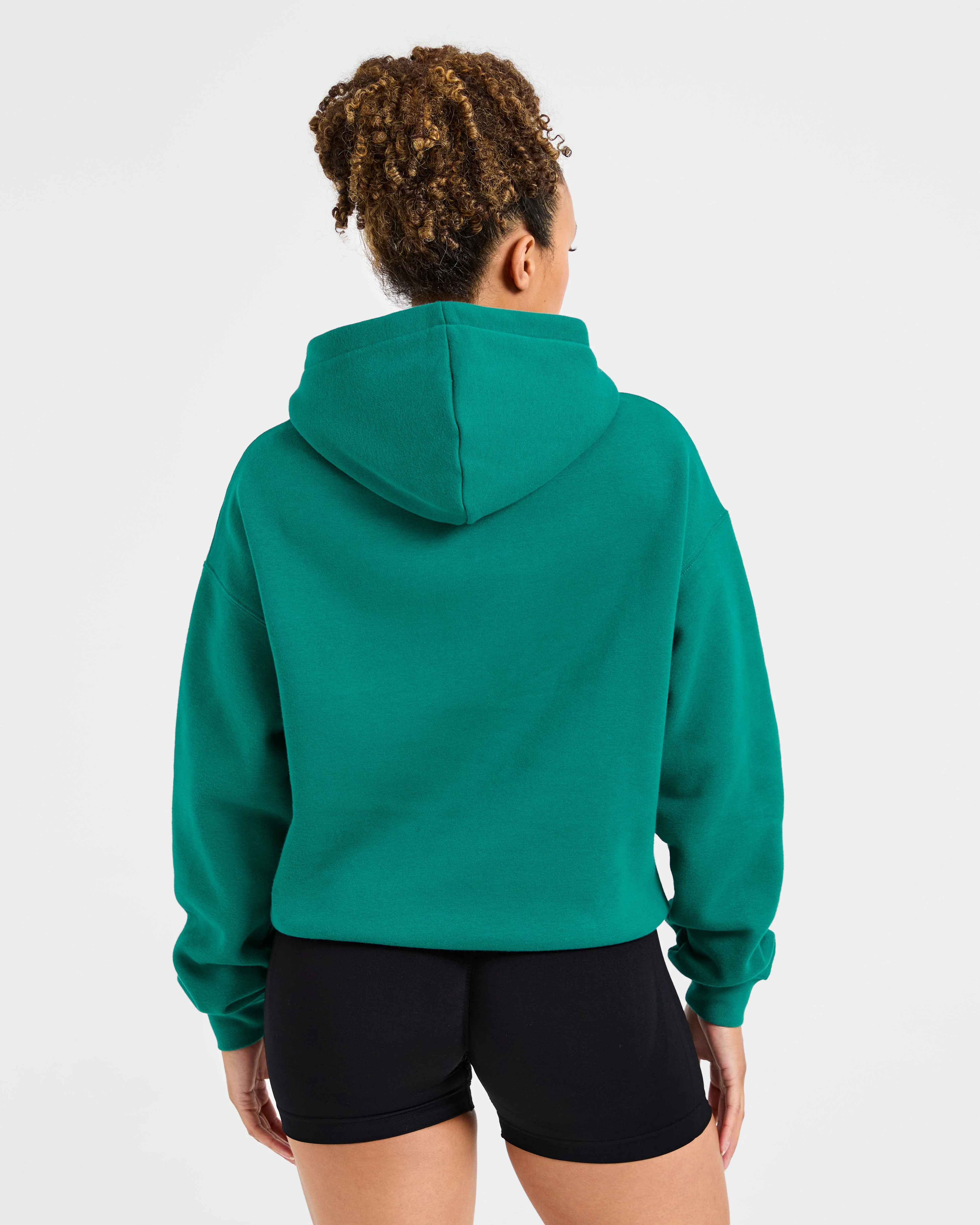 Script Embroidered Oversized Hoodie - Sports Vert - Image 2