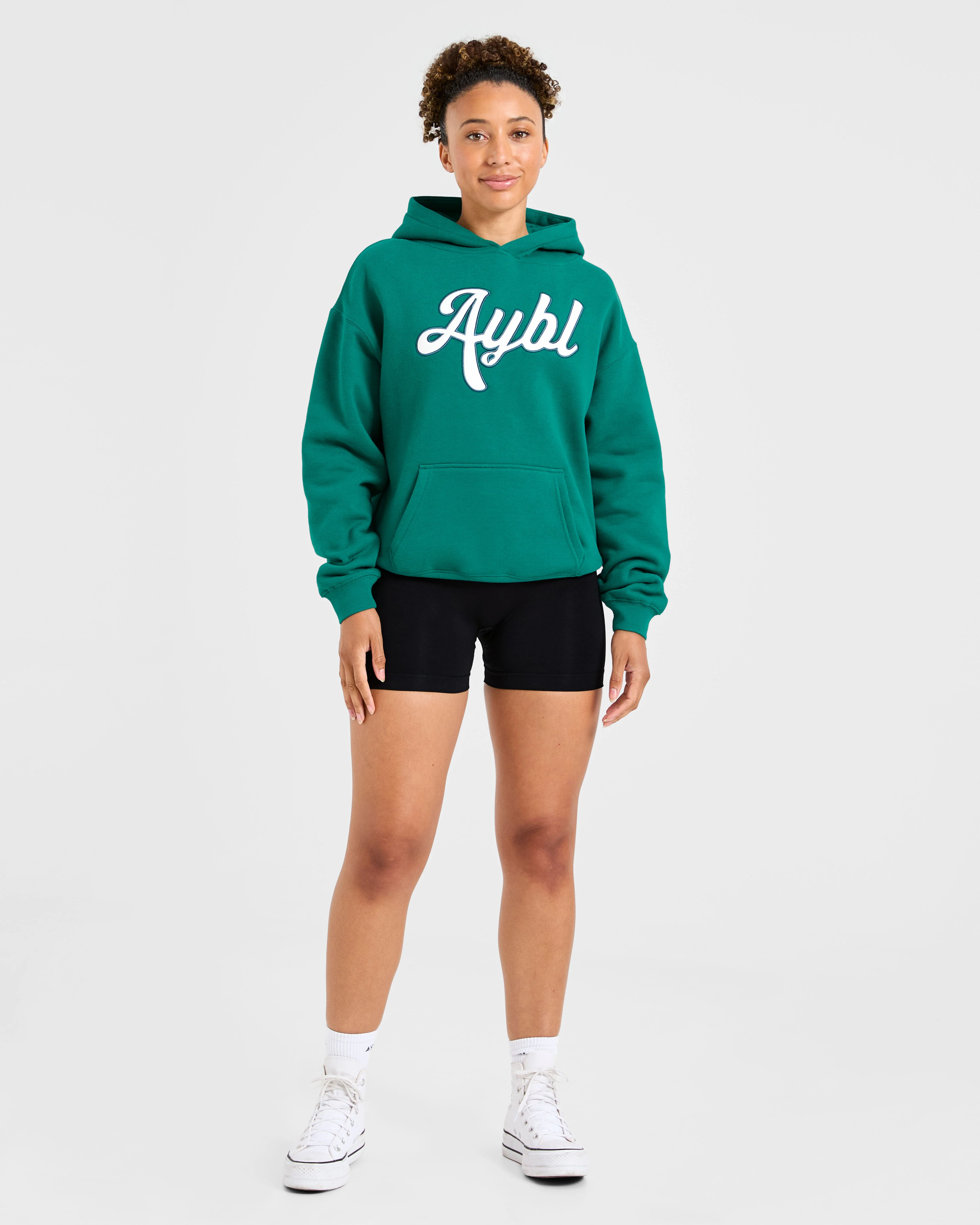 Script Embroidered Oversized Hoodie - Sports Vert - Image 3