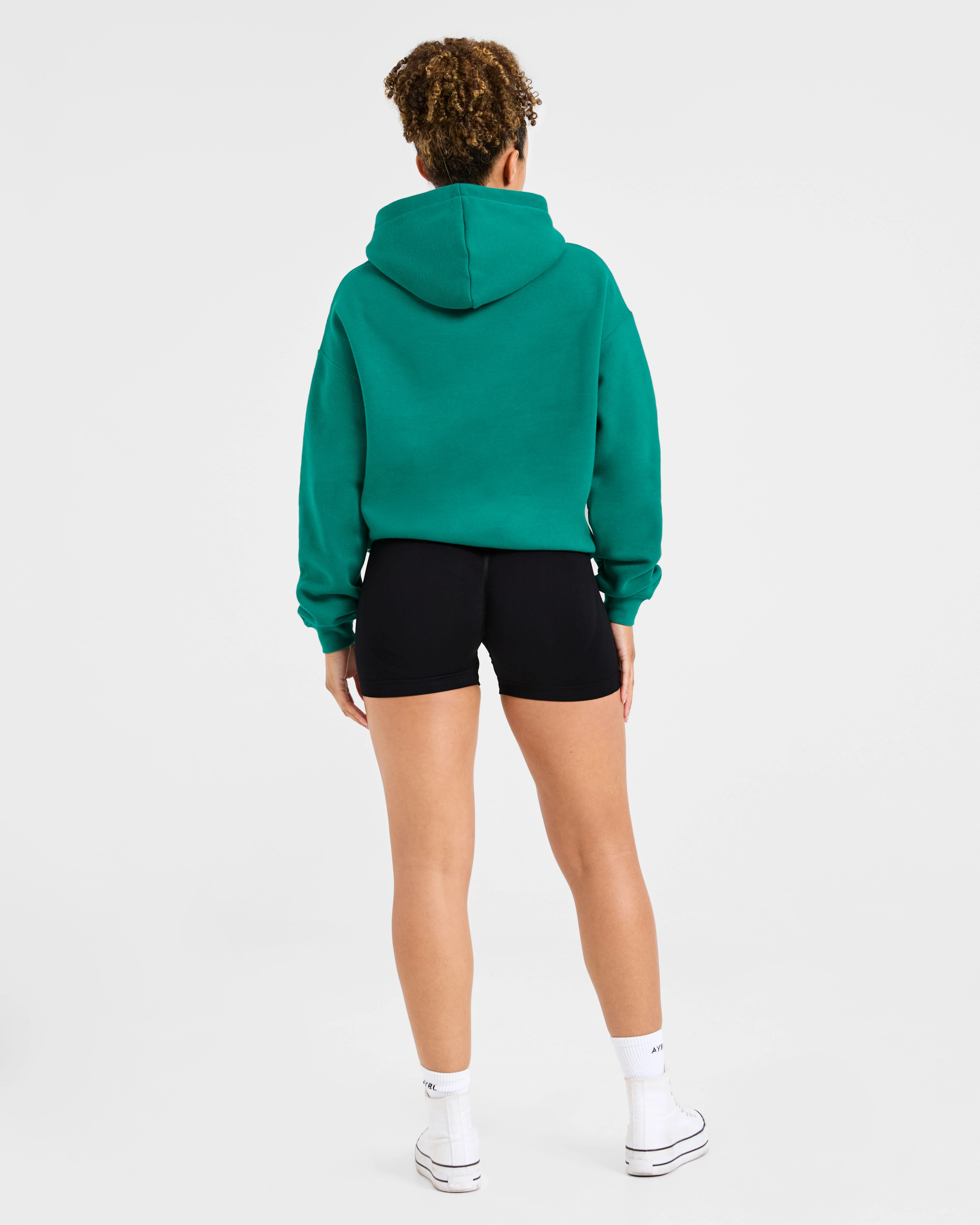 Script Embroidered Oversized Hoodie - Sports Vert - Image 4
