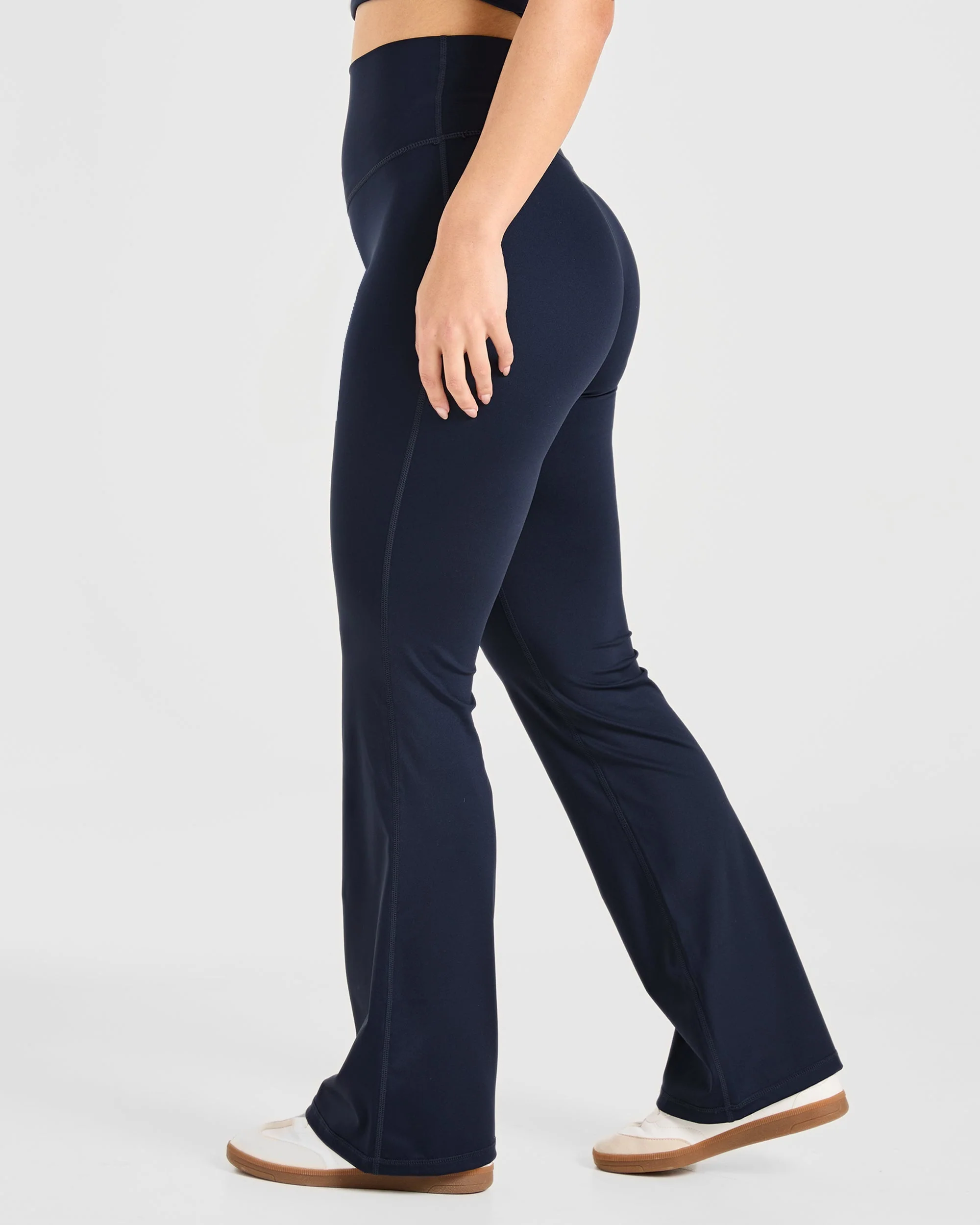 Sculpt Flared Leggings - Deep Navy - Image 5