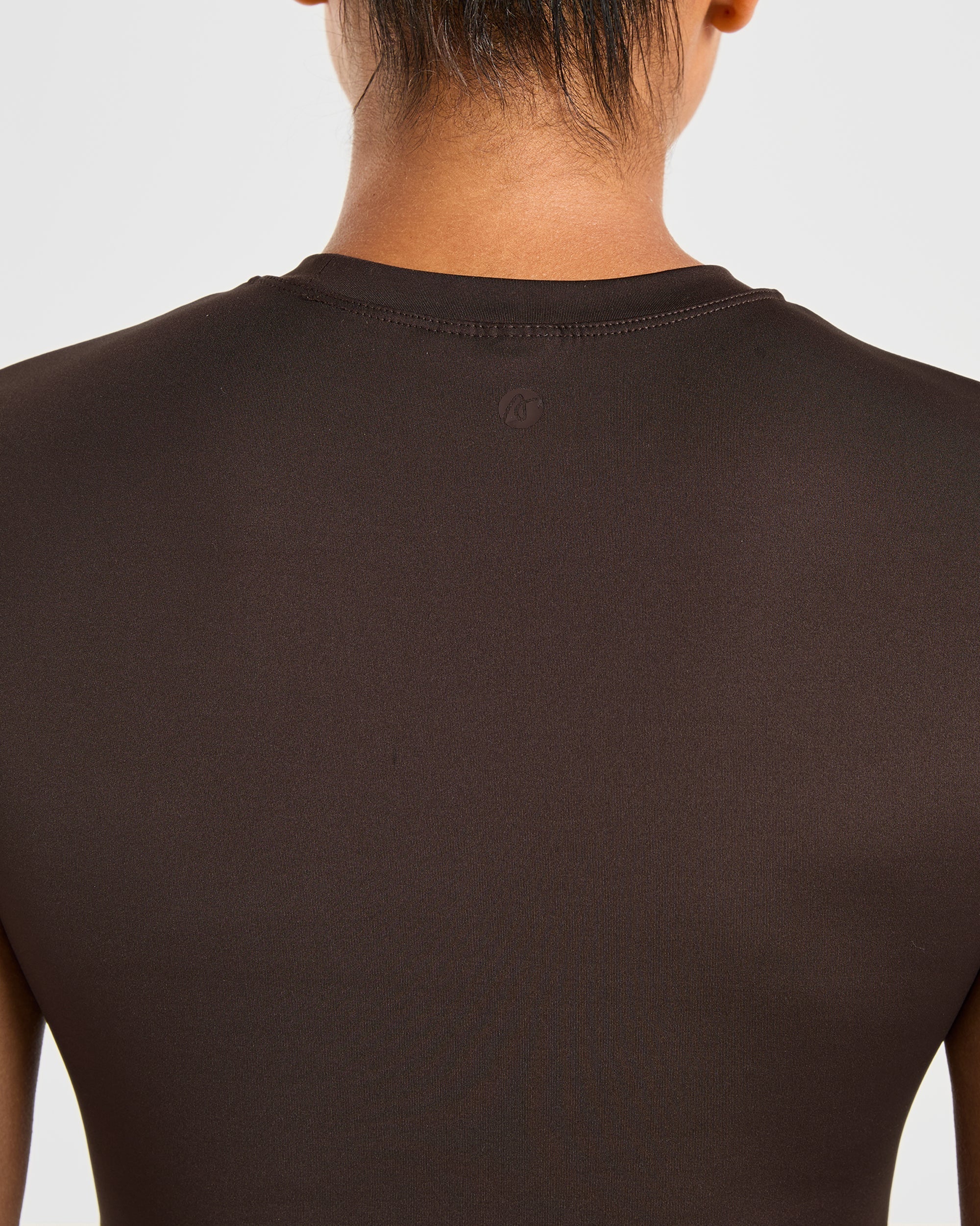 Sculpt T Shirt - Deep Cocoa Brun - Image 6