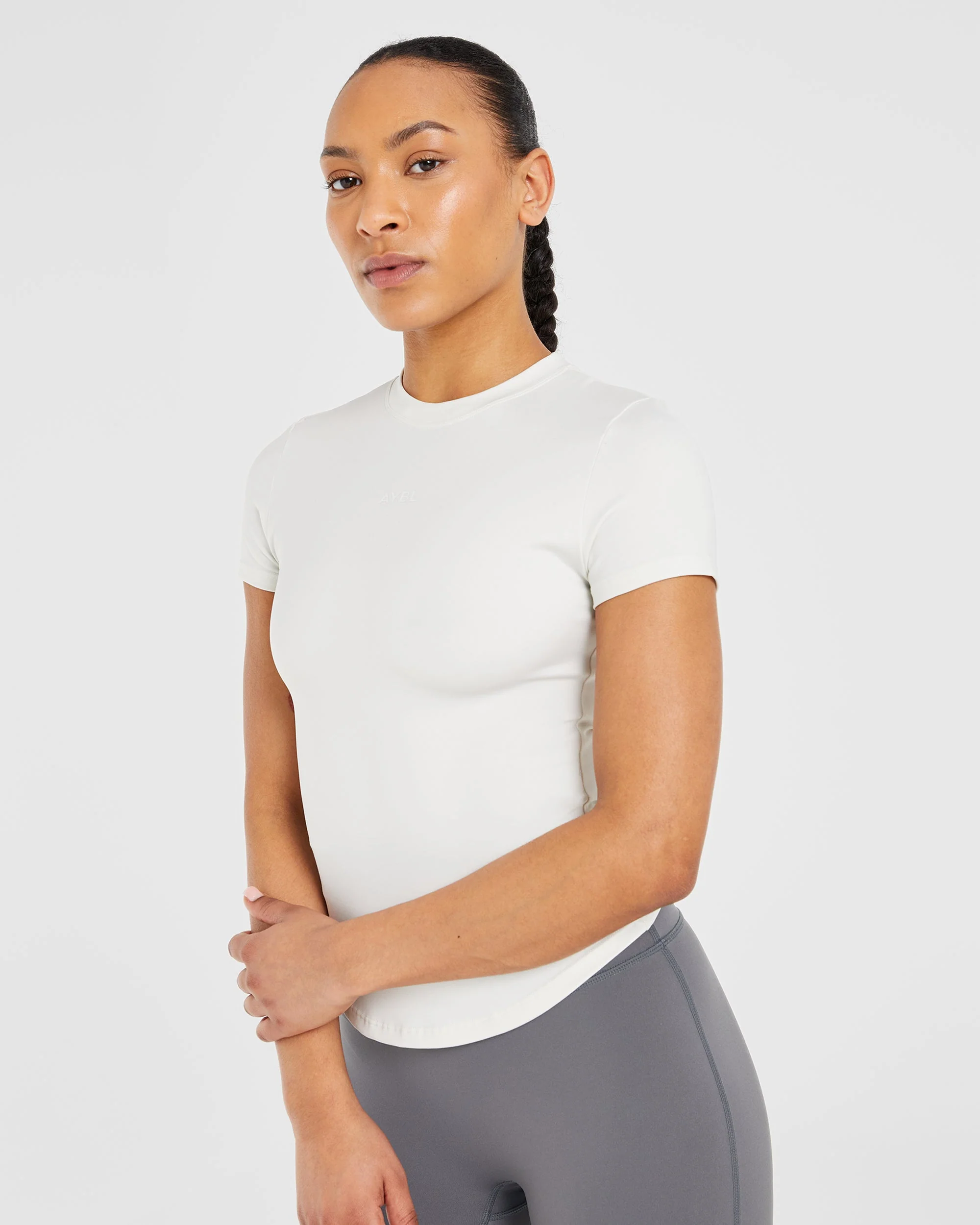 Sculpt T Shirt - Marshmallow - Image 7