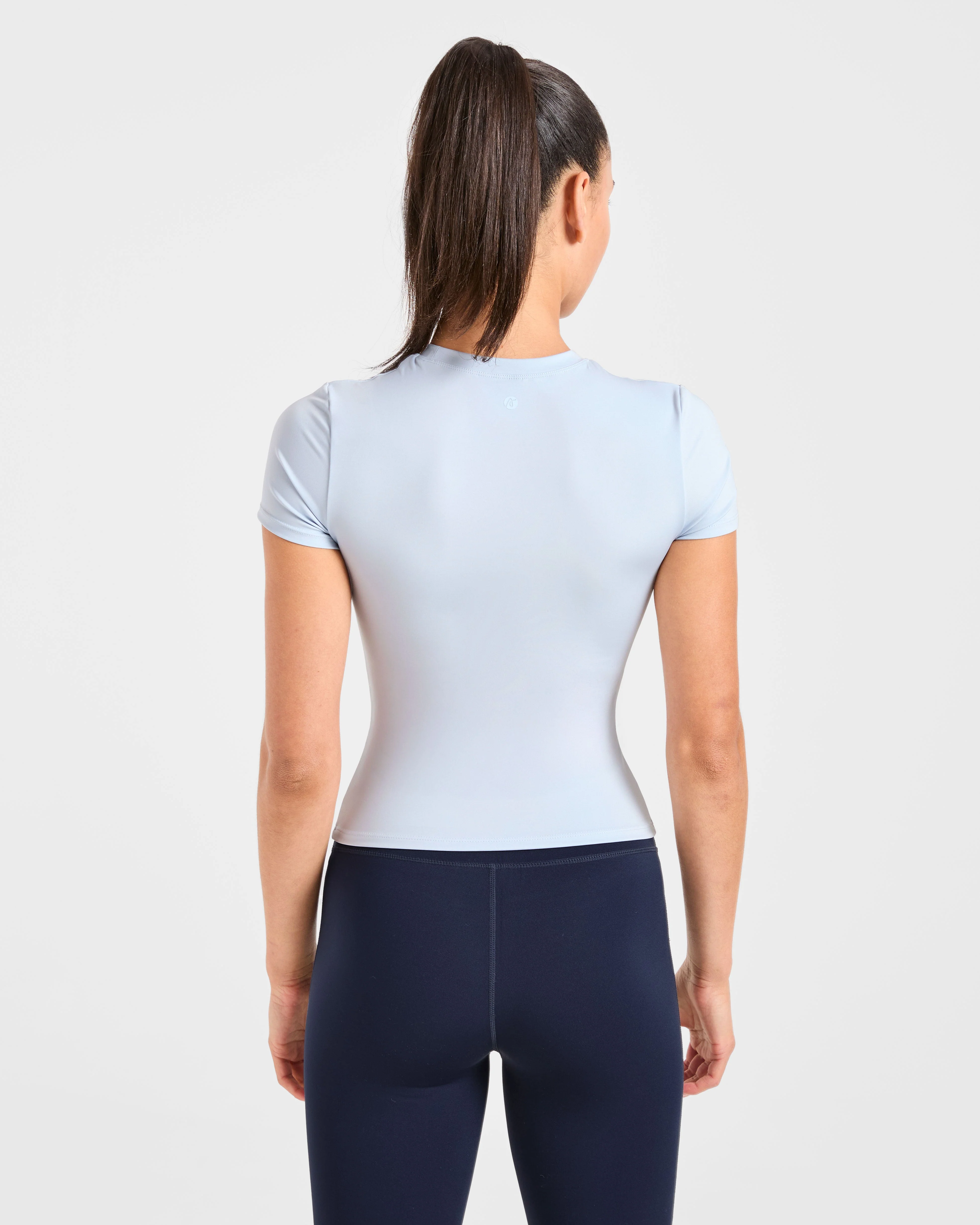 Sculpt T Shirt - Pastel Bleu - Image 2