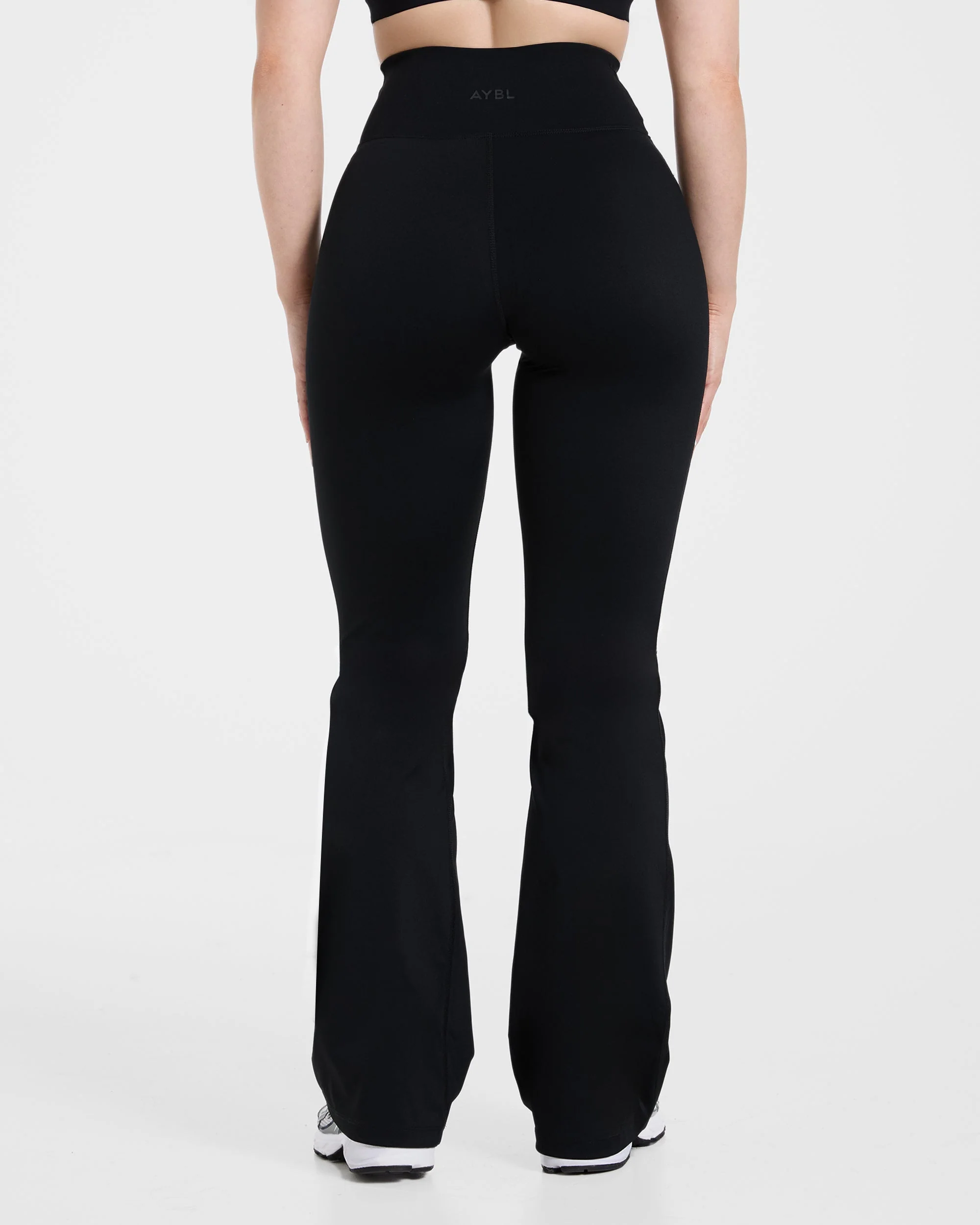 Sculpt Wrap Flared Leggings - Noir - Image 2