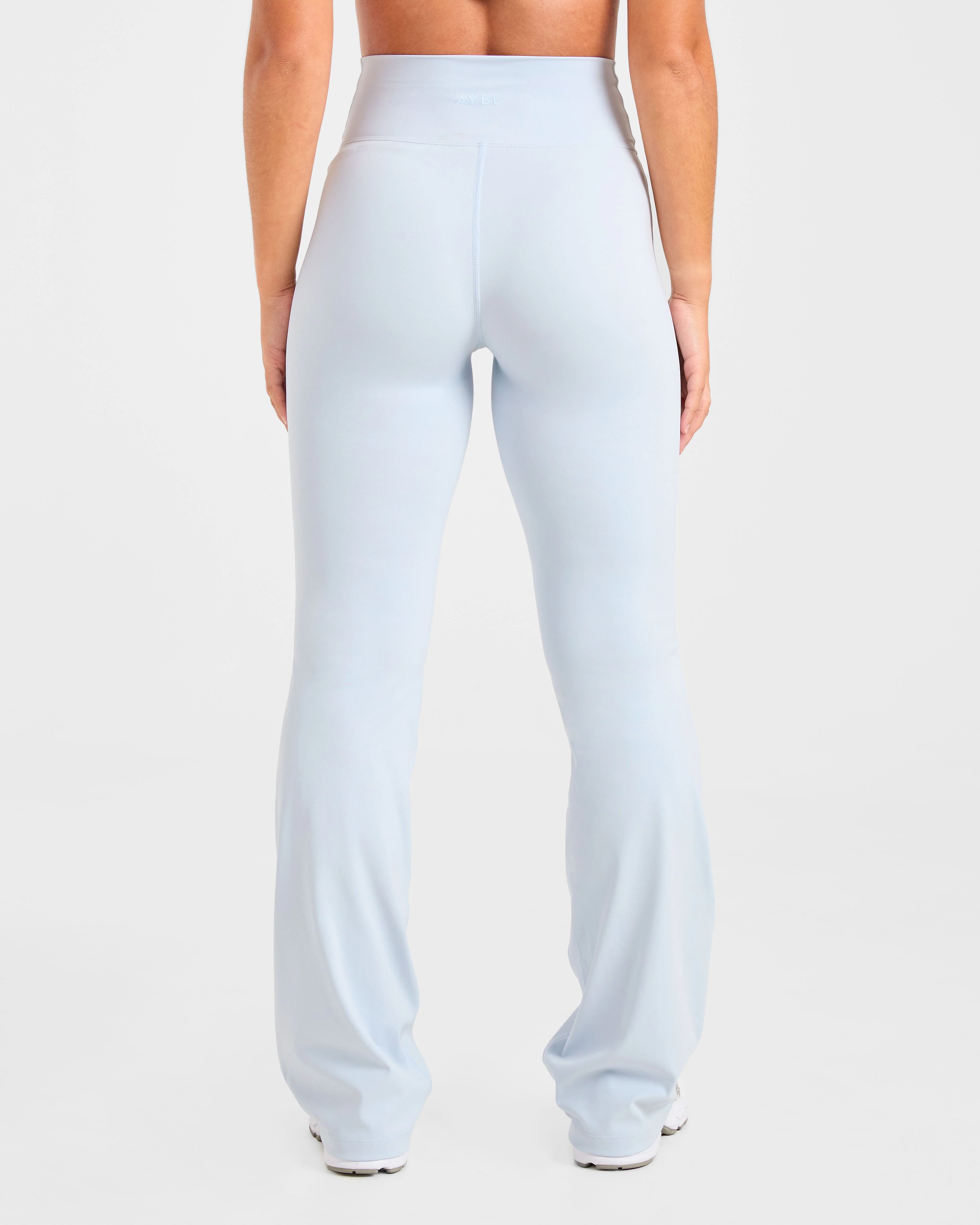 Sculpt Wrap Flared Leggings - Iced Bleu - Image 2