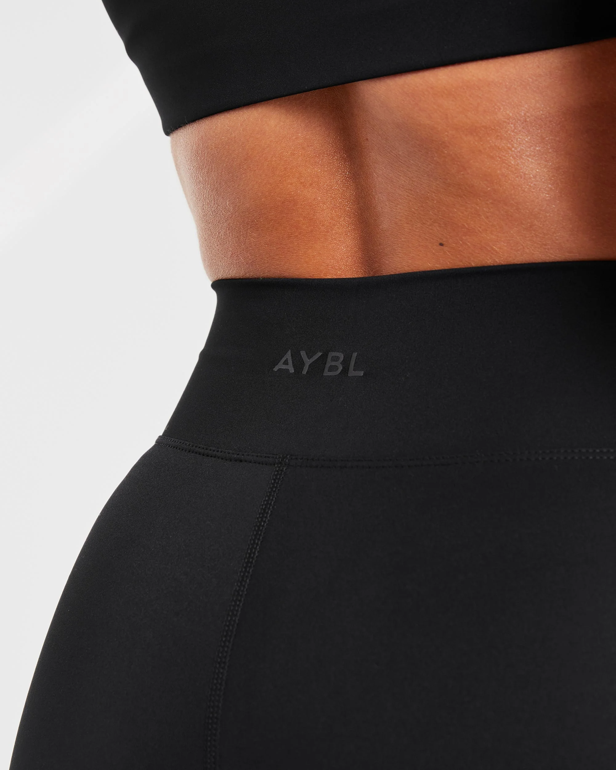 Sculpt Wrap Leggings - Noir - Image 6