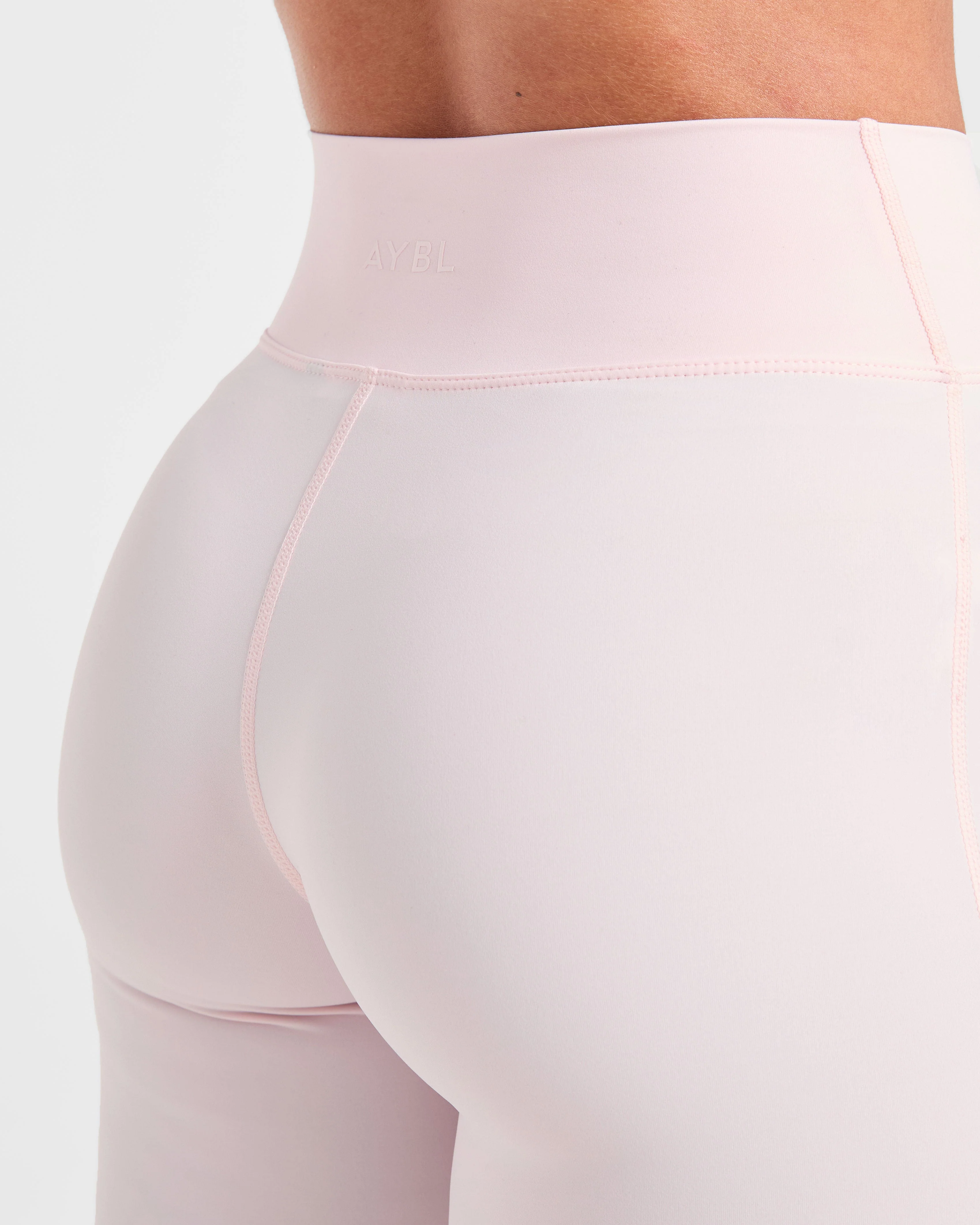 Sculpt Wrap Leggings - Iced Rose - Image 6