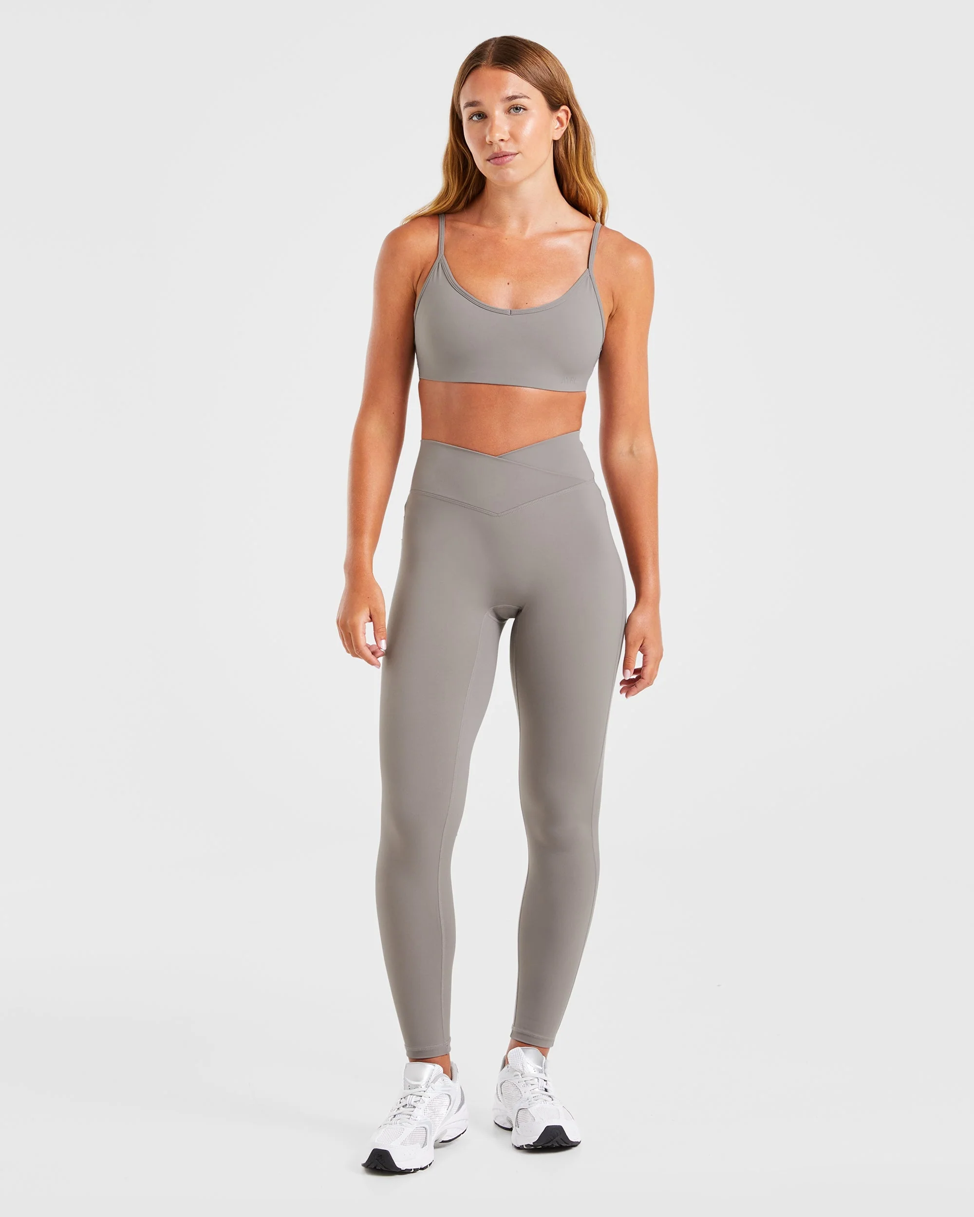 Sculpt Wrap Leggings - Smoke Gris - Image 3