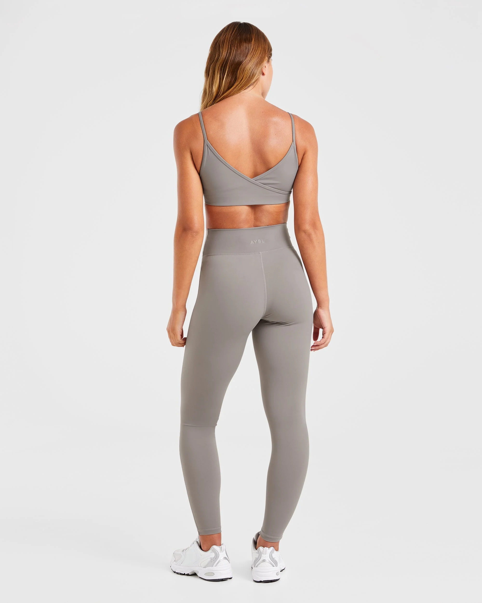 Sculpt Wrap Leggings - Smoke Gris - Image 4