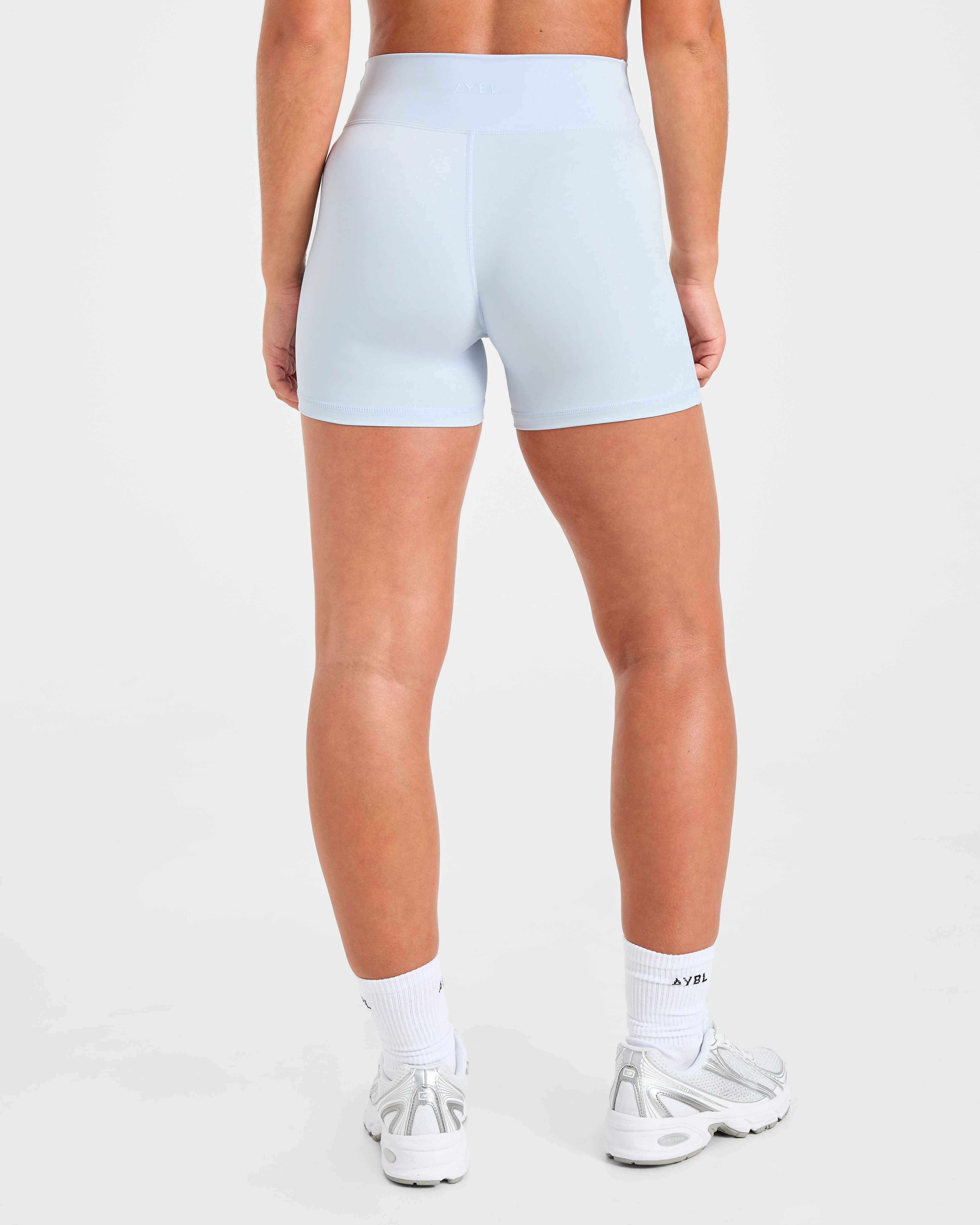 Sculpt Wrap Shorts - Iced Bleu - Image 2