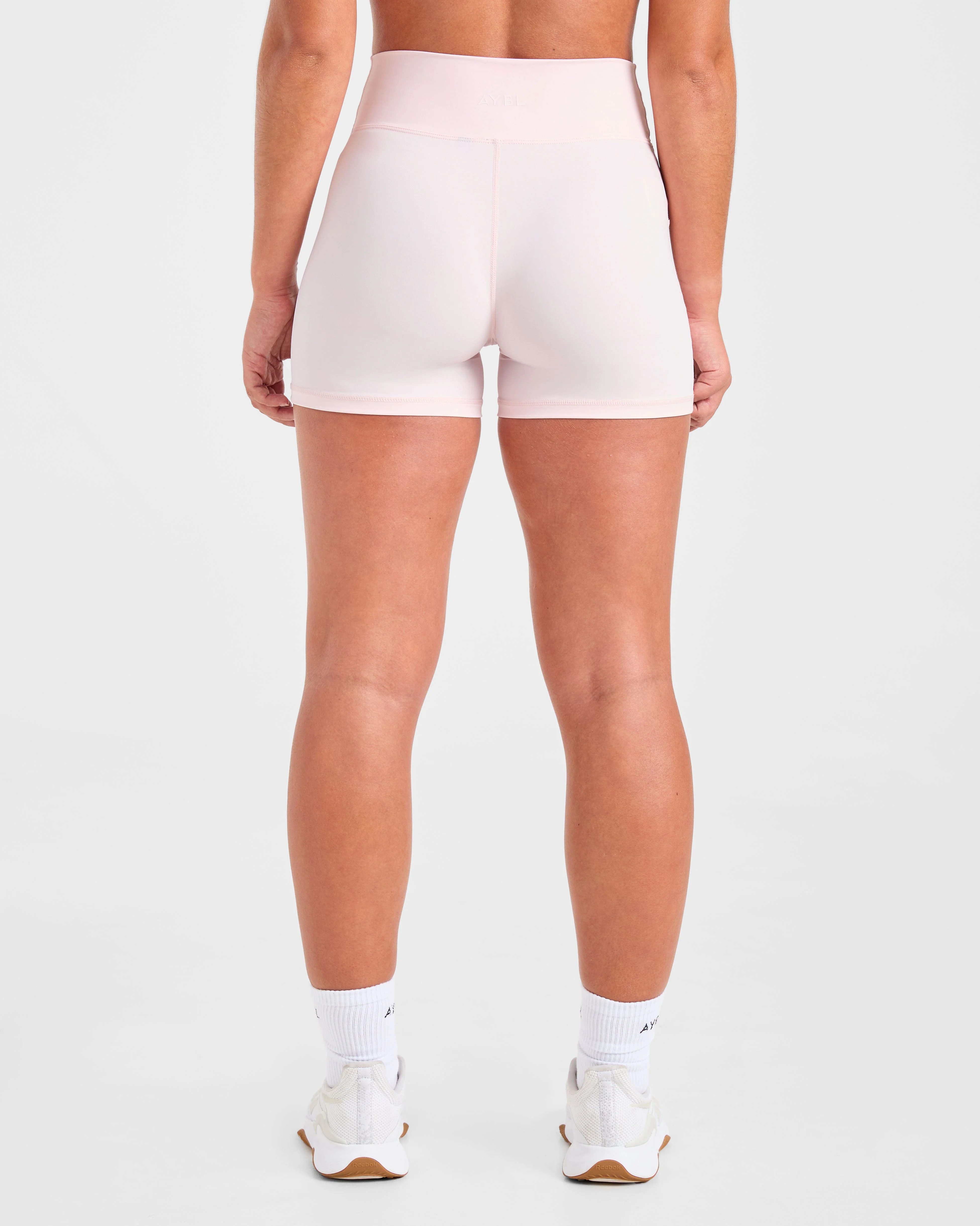 Sculpt Wrap Shorts - Iced Rose - Image 2