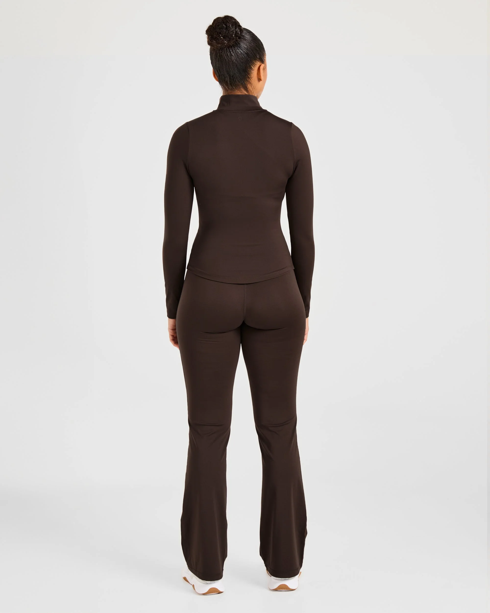 Sculpt Zip Jacket - Deep Cocoa Brun - Image 4