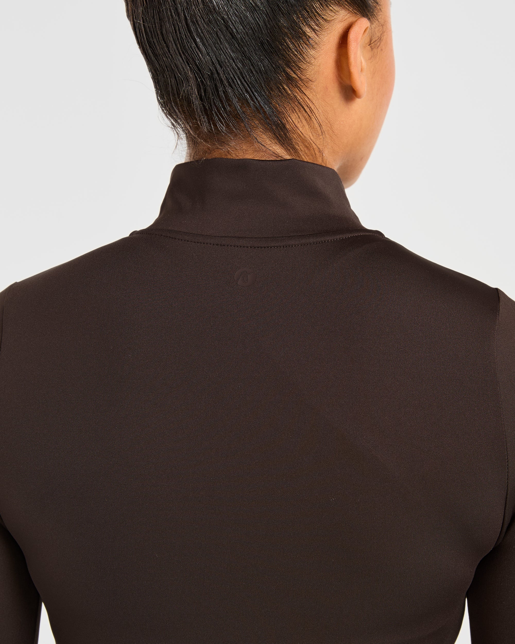 Sculpt Zip Jacket - Deep Cocoa Brun - Image 6