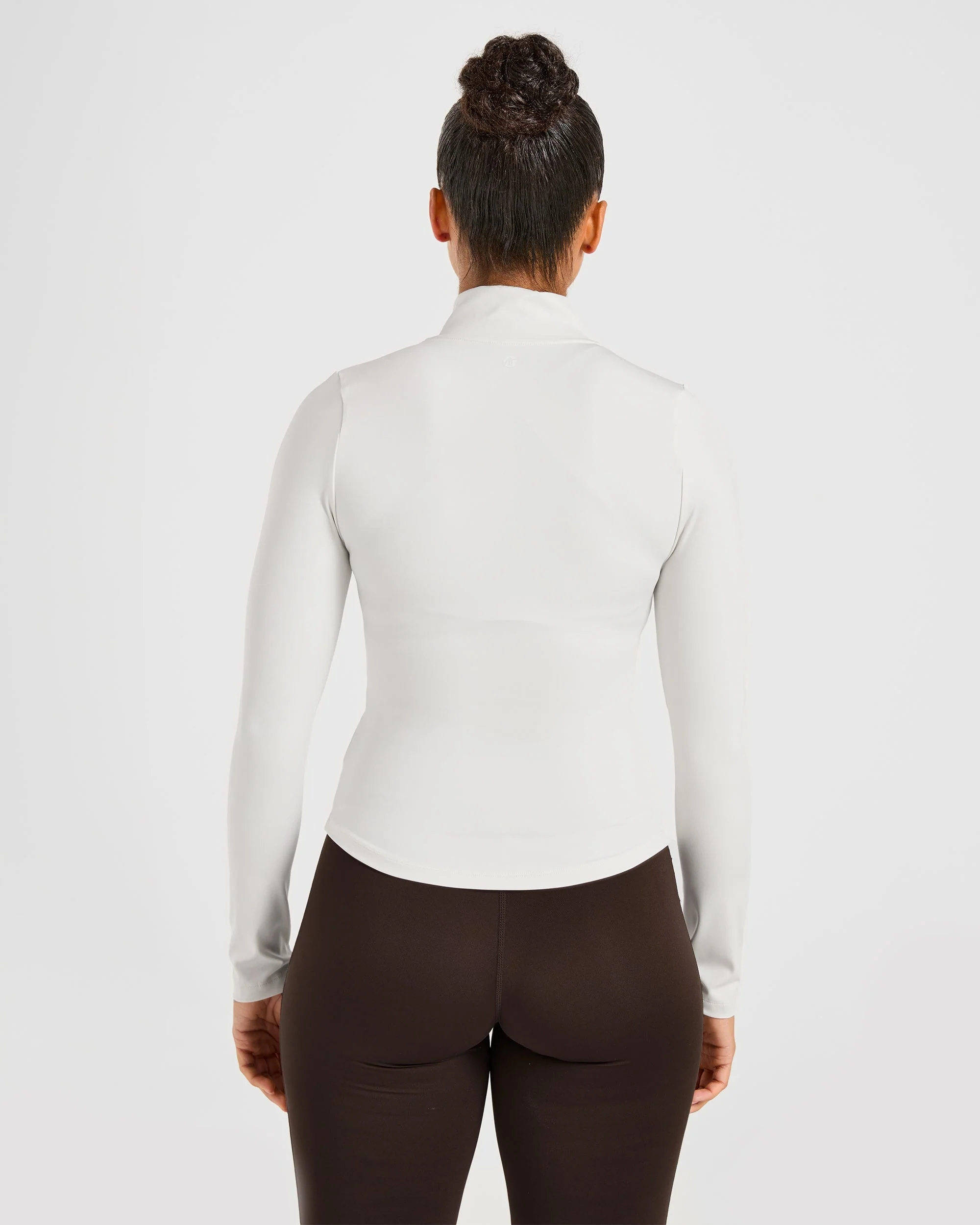 Sculpt Zip Jacket - Marshmallow - Image 2