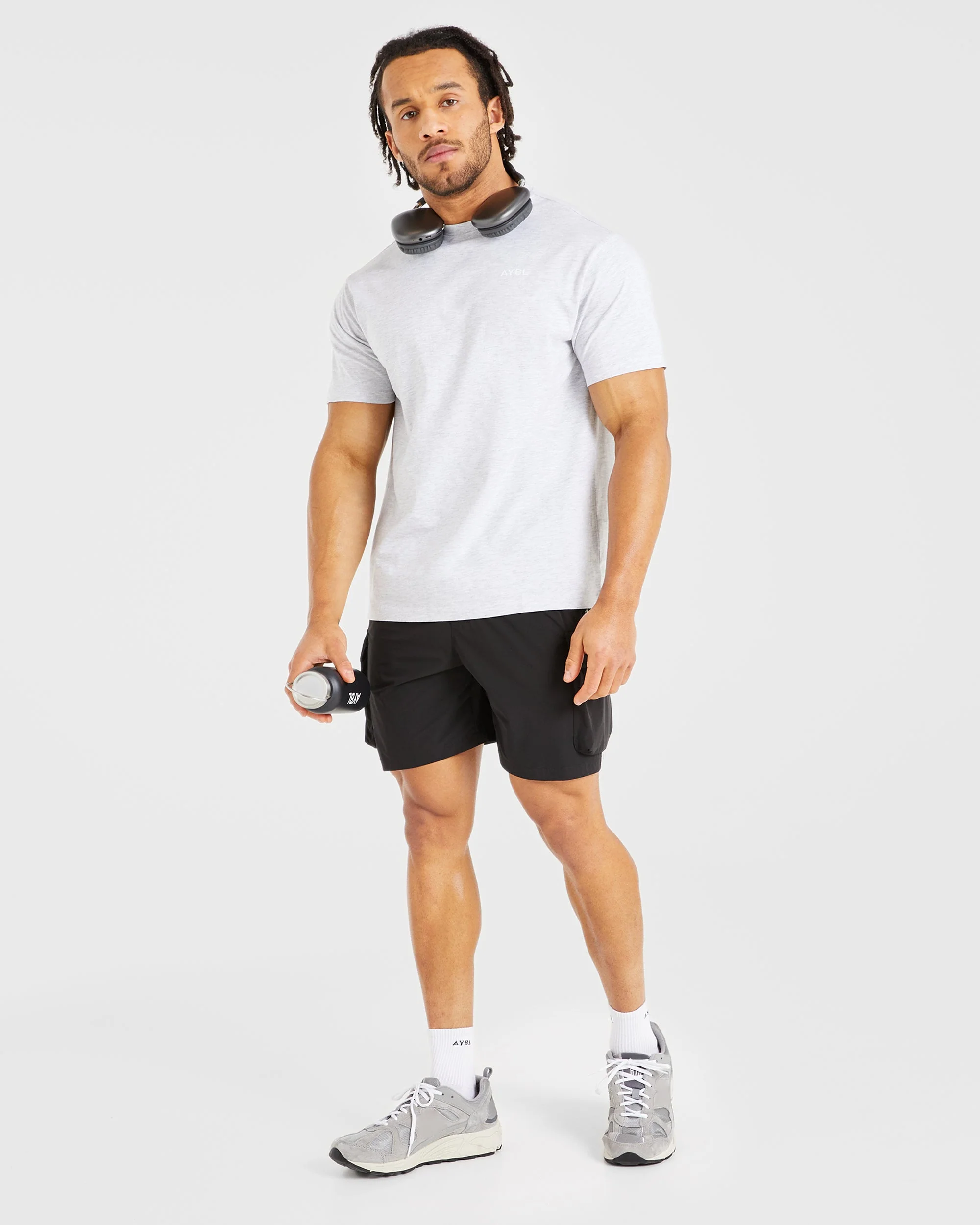 Sport Cargo Shorts - Noir - Image 6