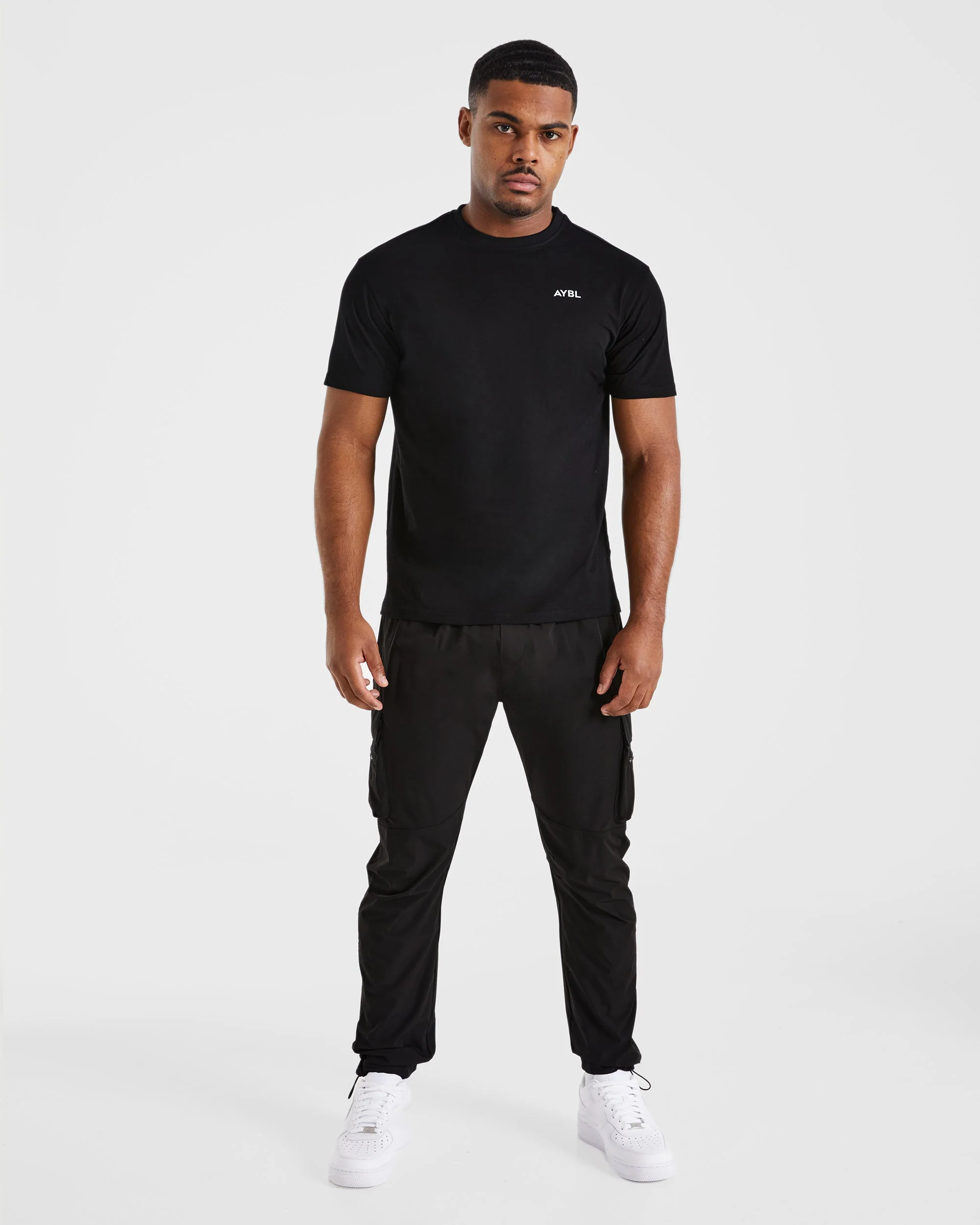 Sport Cargo Trousers - Noir - Image 3