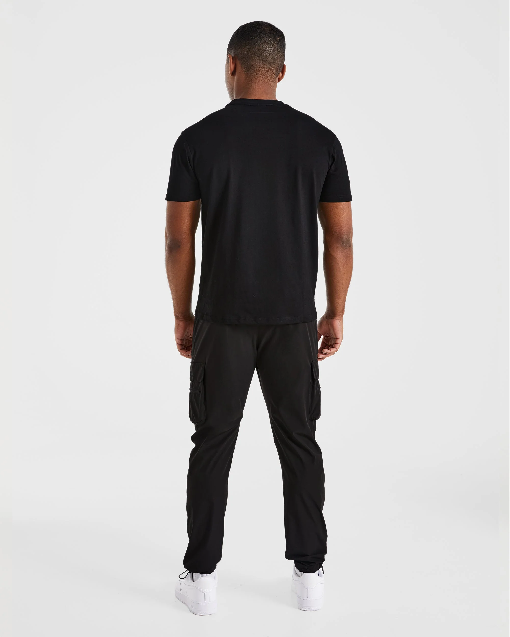 Sport Cargo Trousers - Noir - Image 4