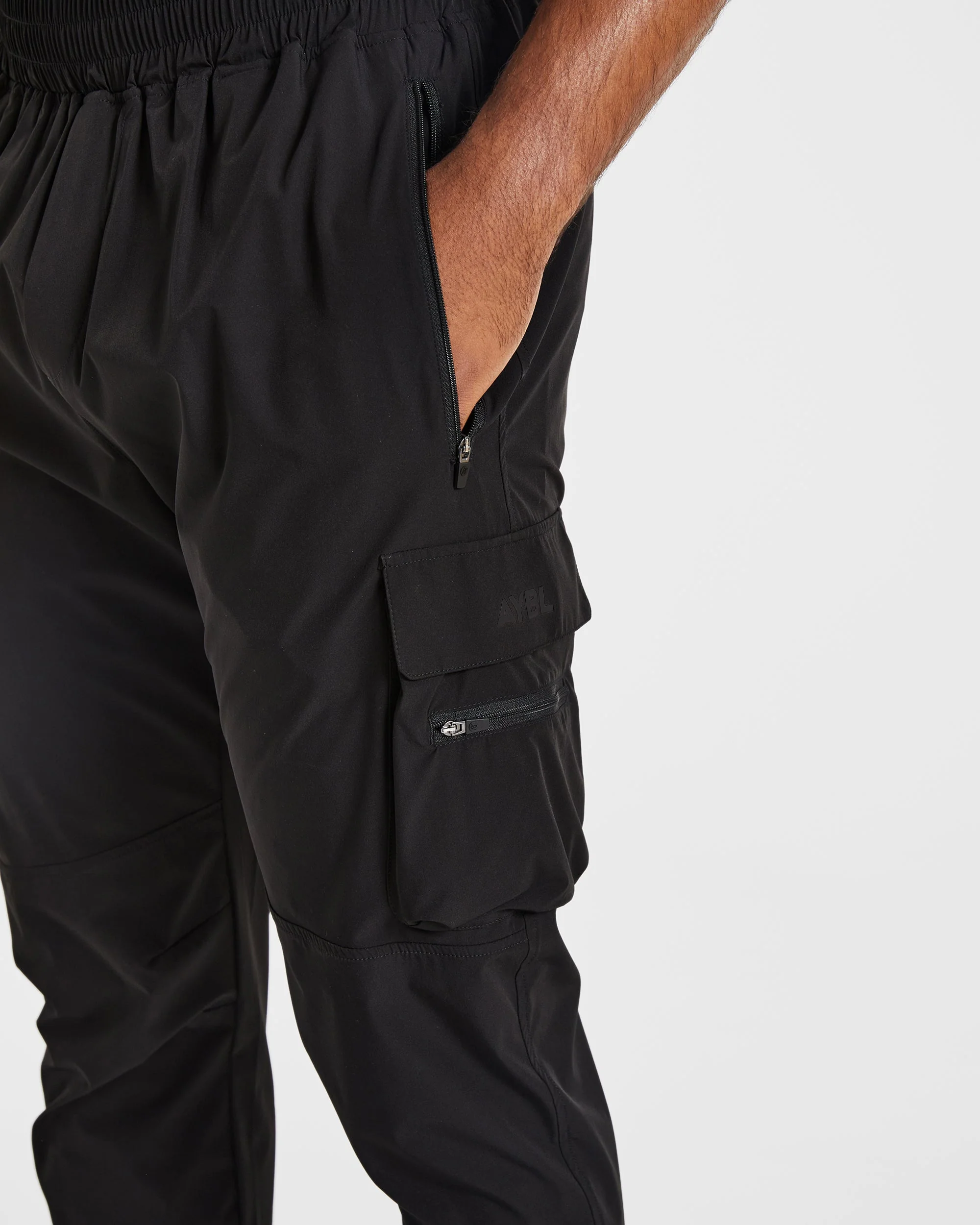Sport Cargo Trousers - Noir - Image 5