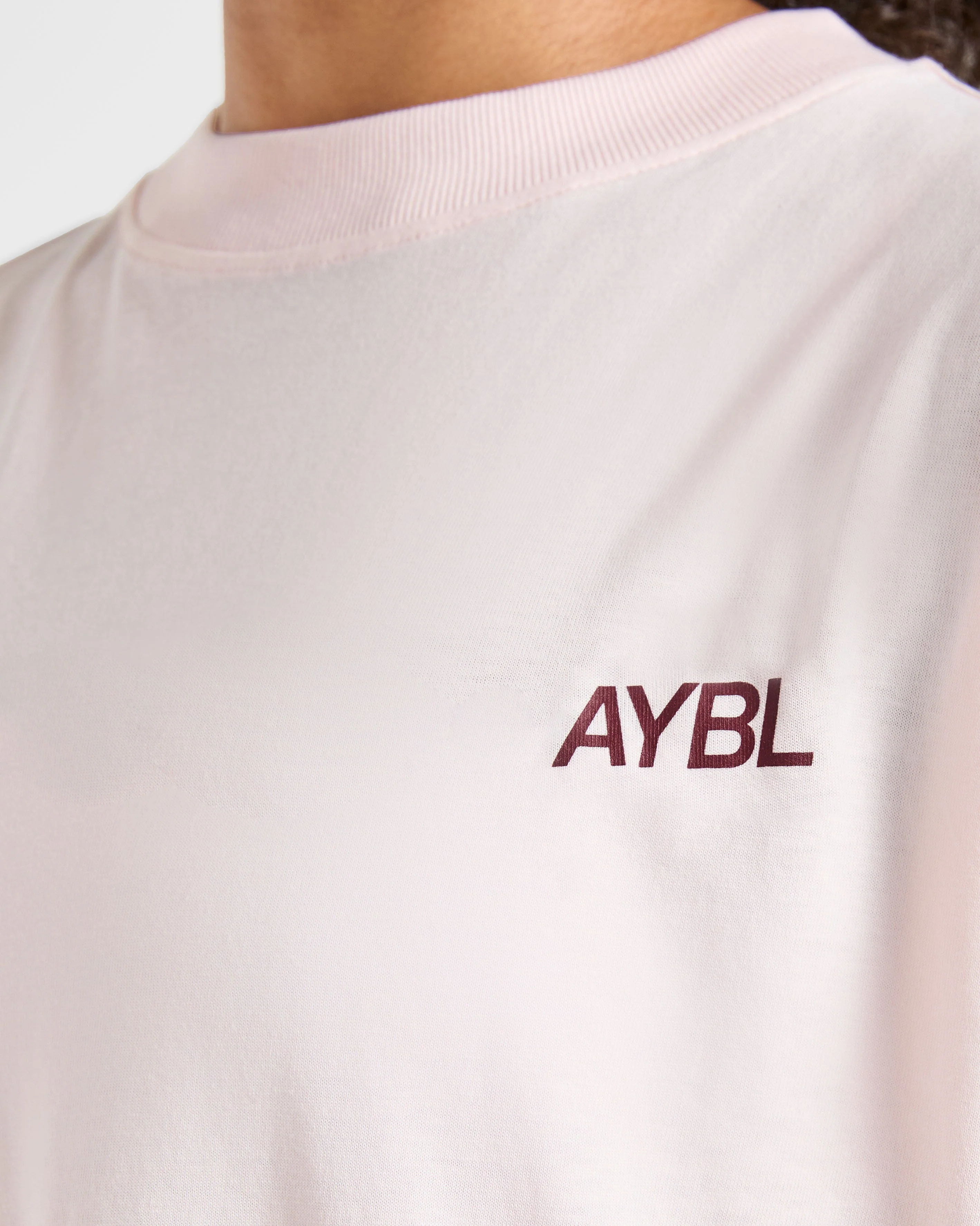 Sport Society Oversized T Shirt - Rose - Image 5