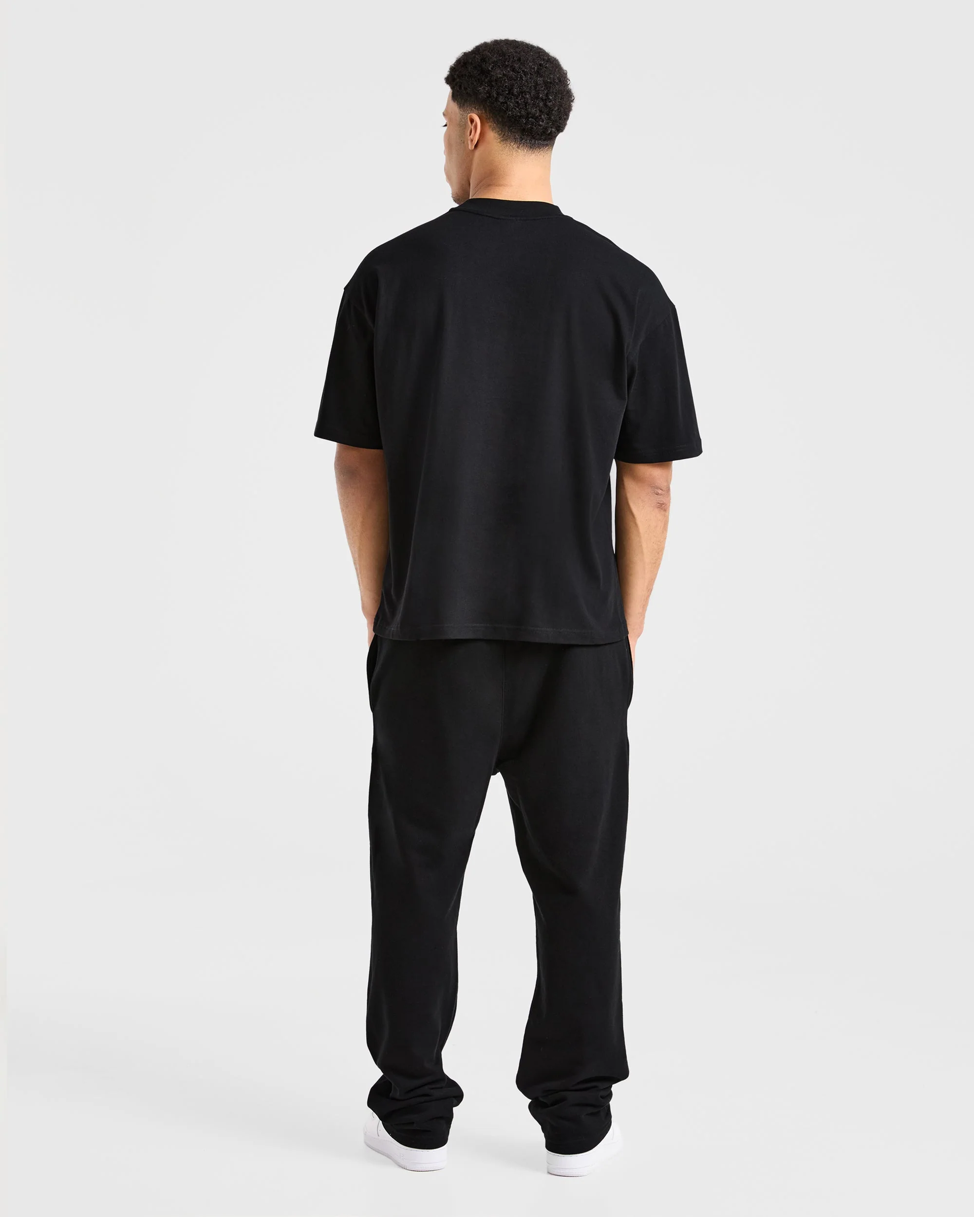 Sports Club Dot Oversized T Shirt - Noir - Image 4