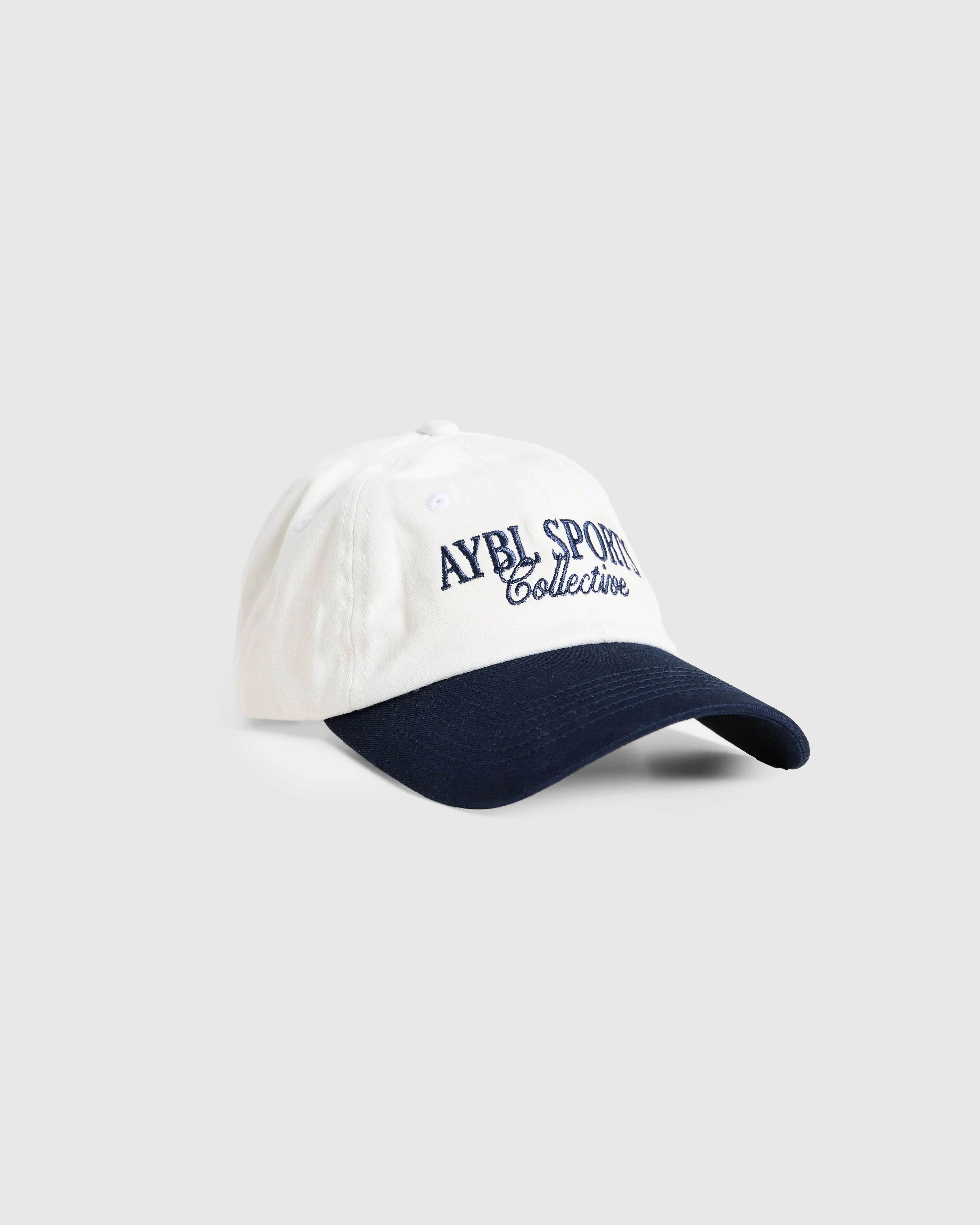 Sports Collective Cap - Off Blanc/Navy - Image 3