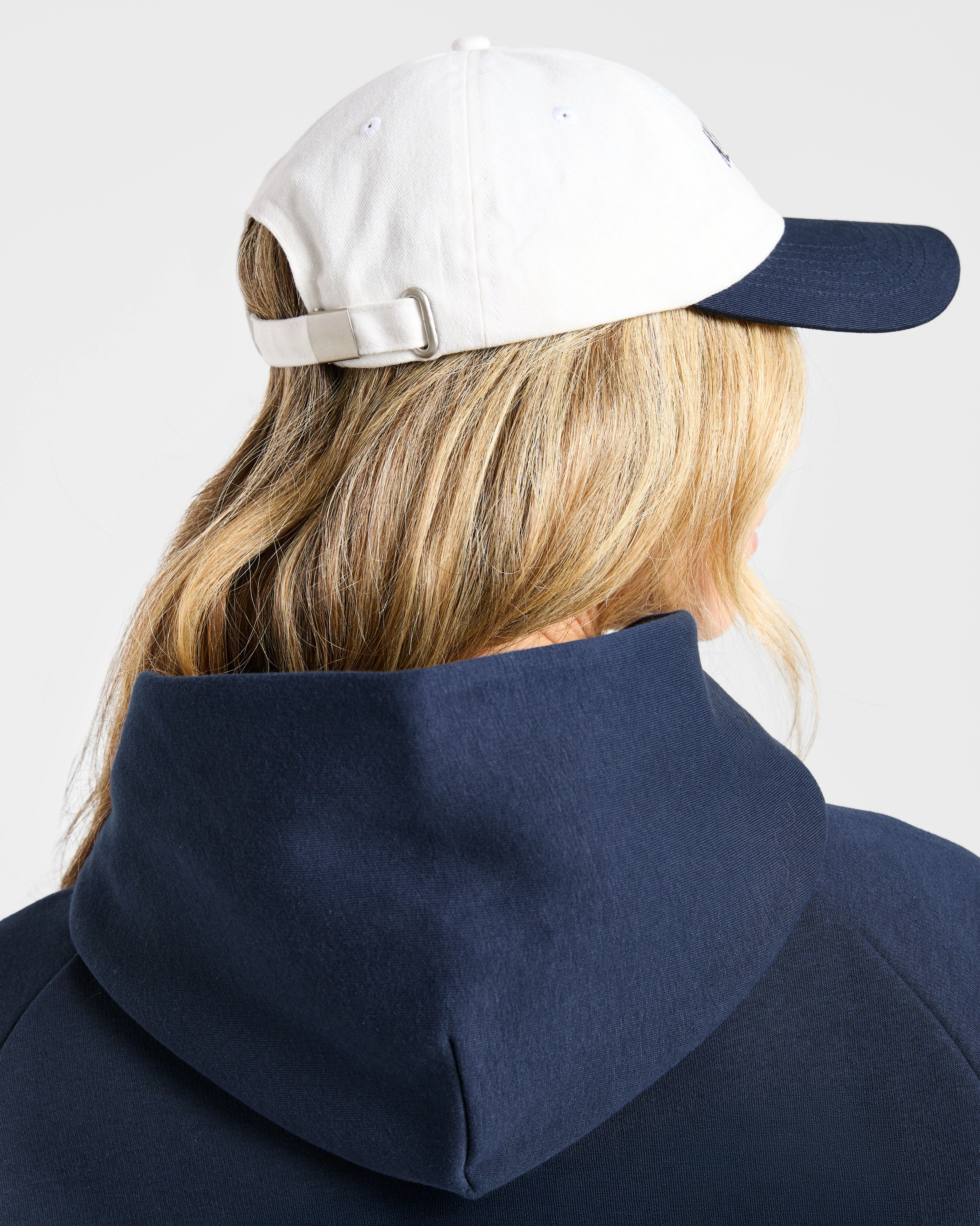 Sports Collective Cap - Off Blanc/Navy - Image 4