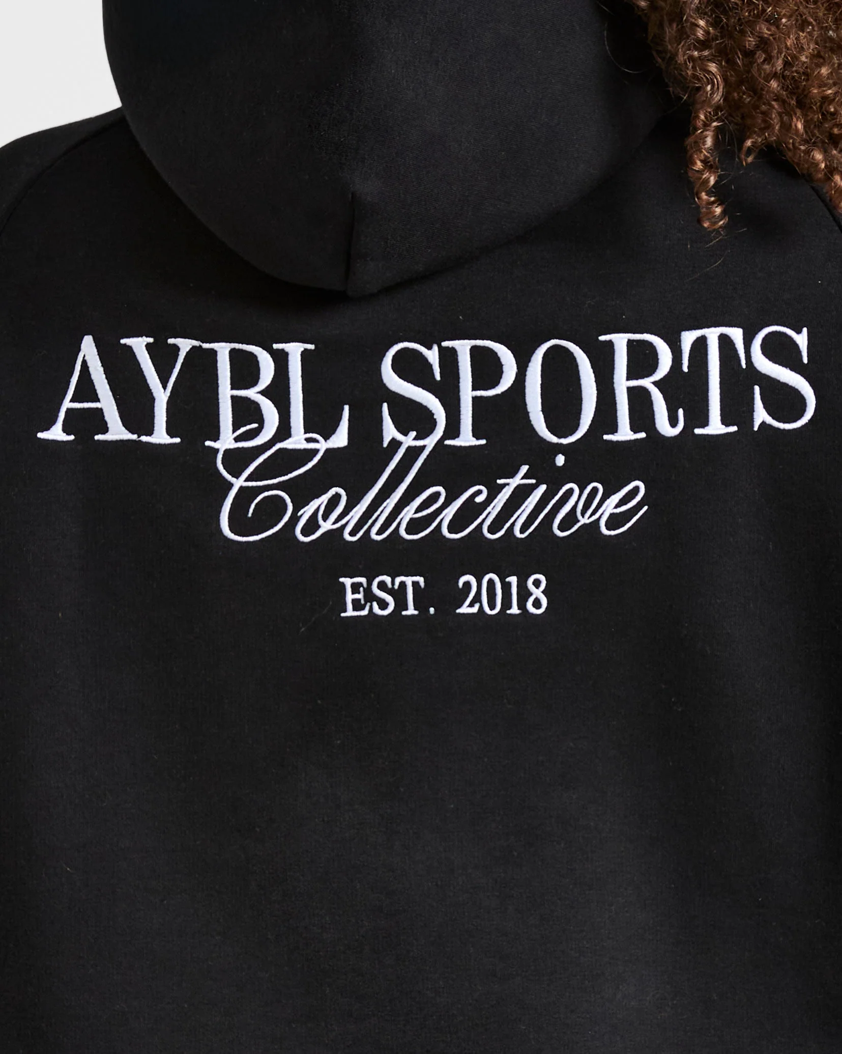 Sports Collective Oversized Hoodie - Noir - Image 6
