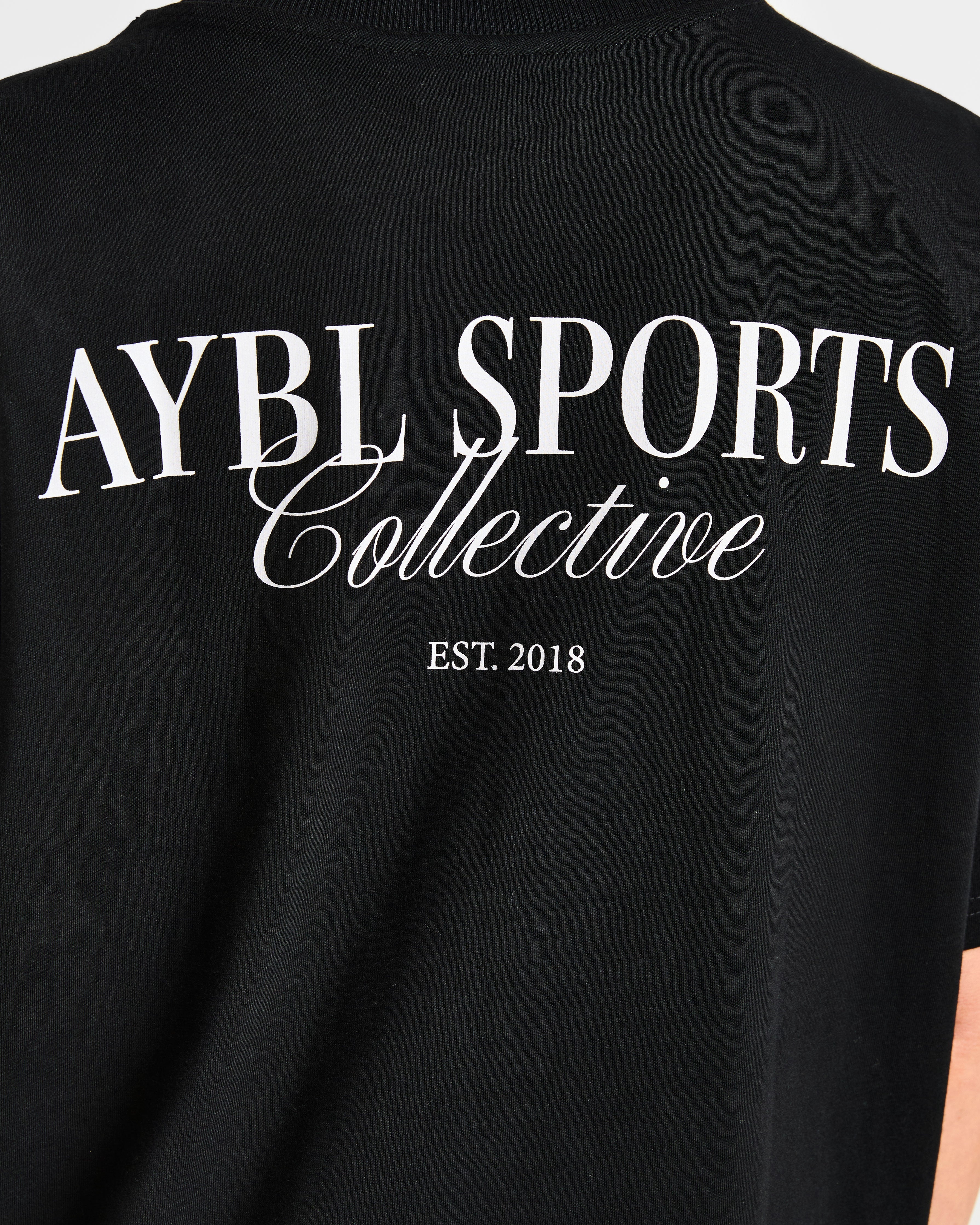 Sports Collective Oversized T Shirt - Noir - Image 6