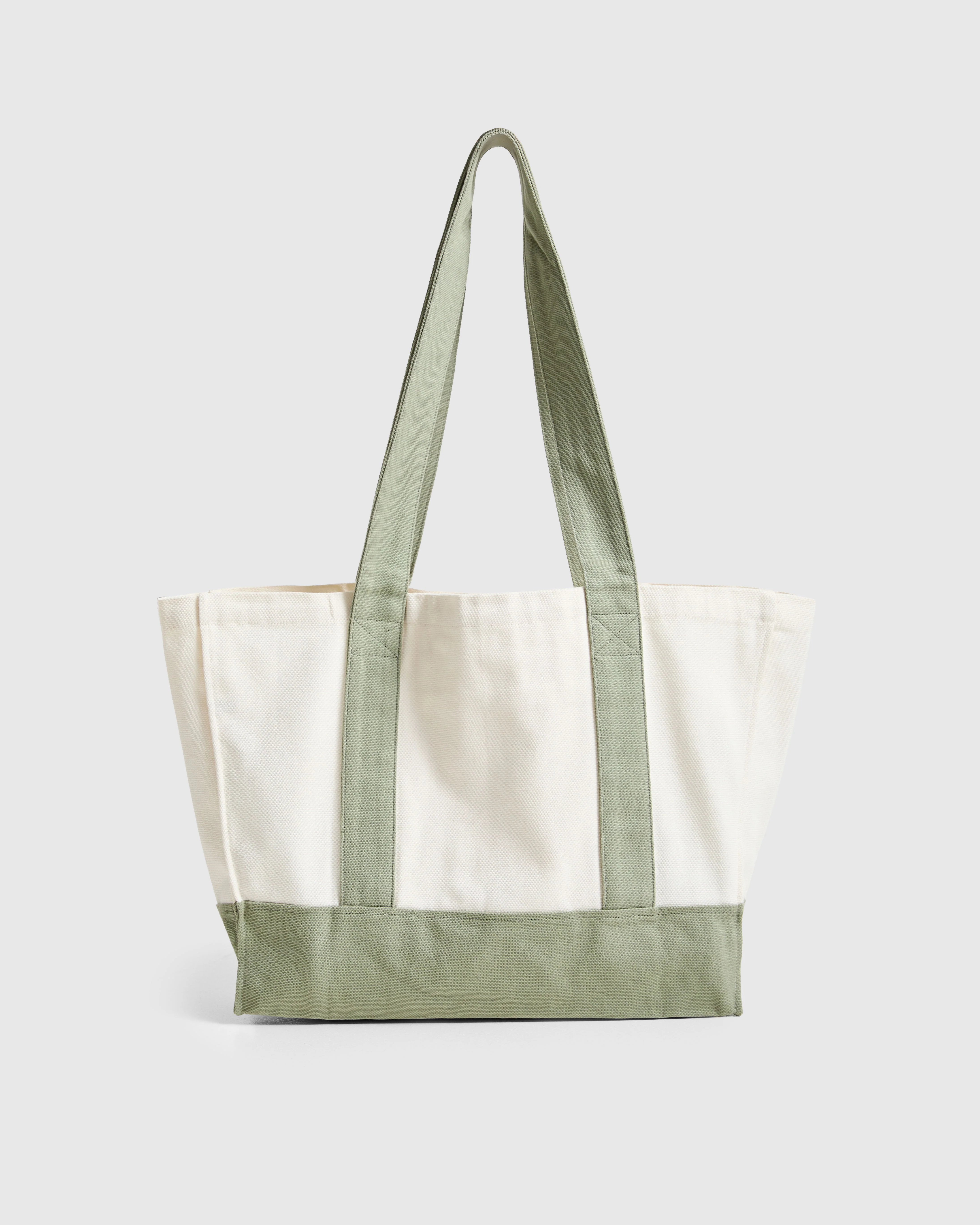 Sports Collective Tote Bag - Off Blanc/Vert - Image 5