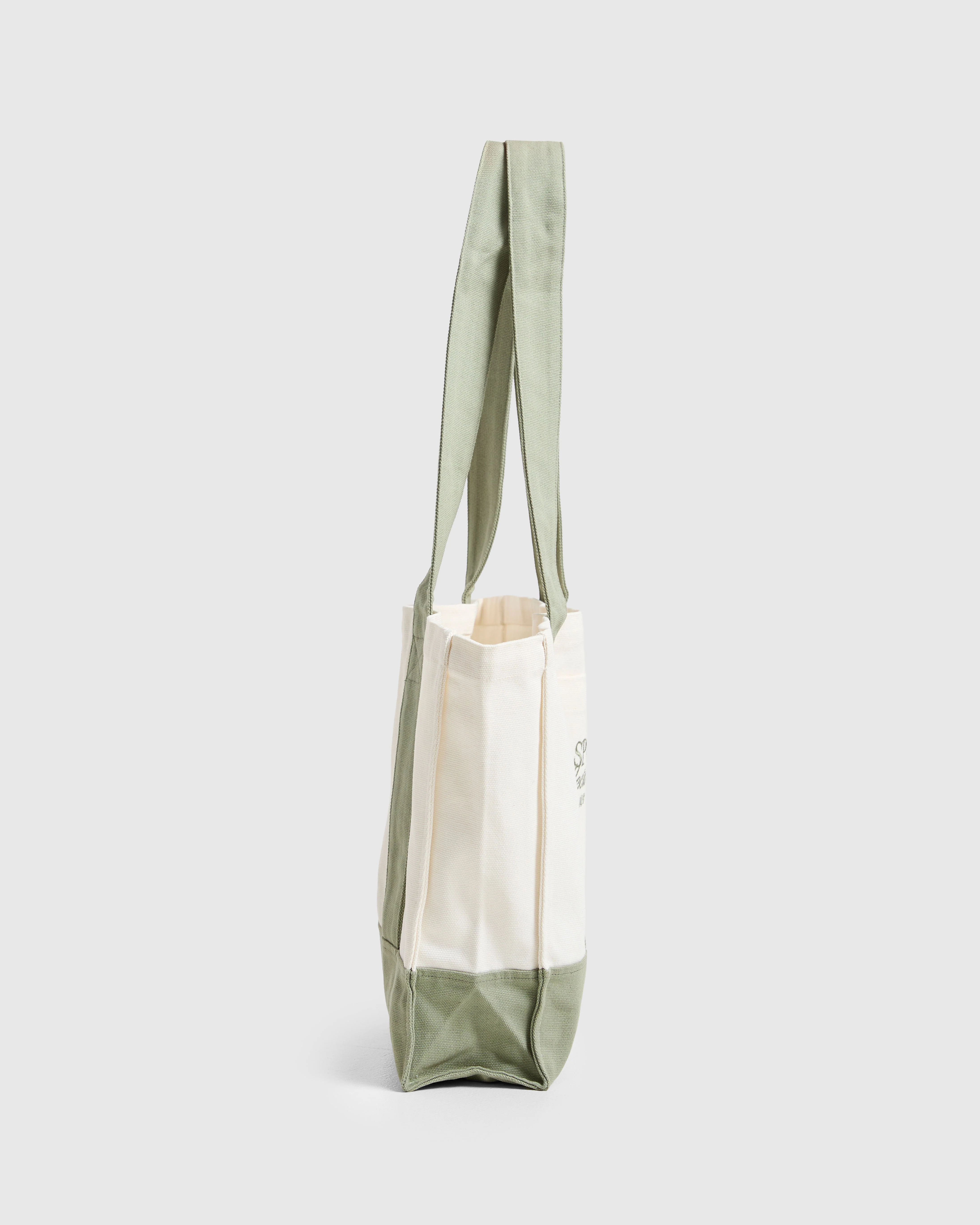 Sports Collective Tote Bag - Off Blanc/Vert - Image 6