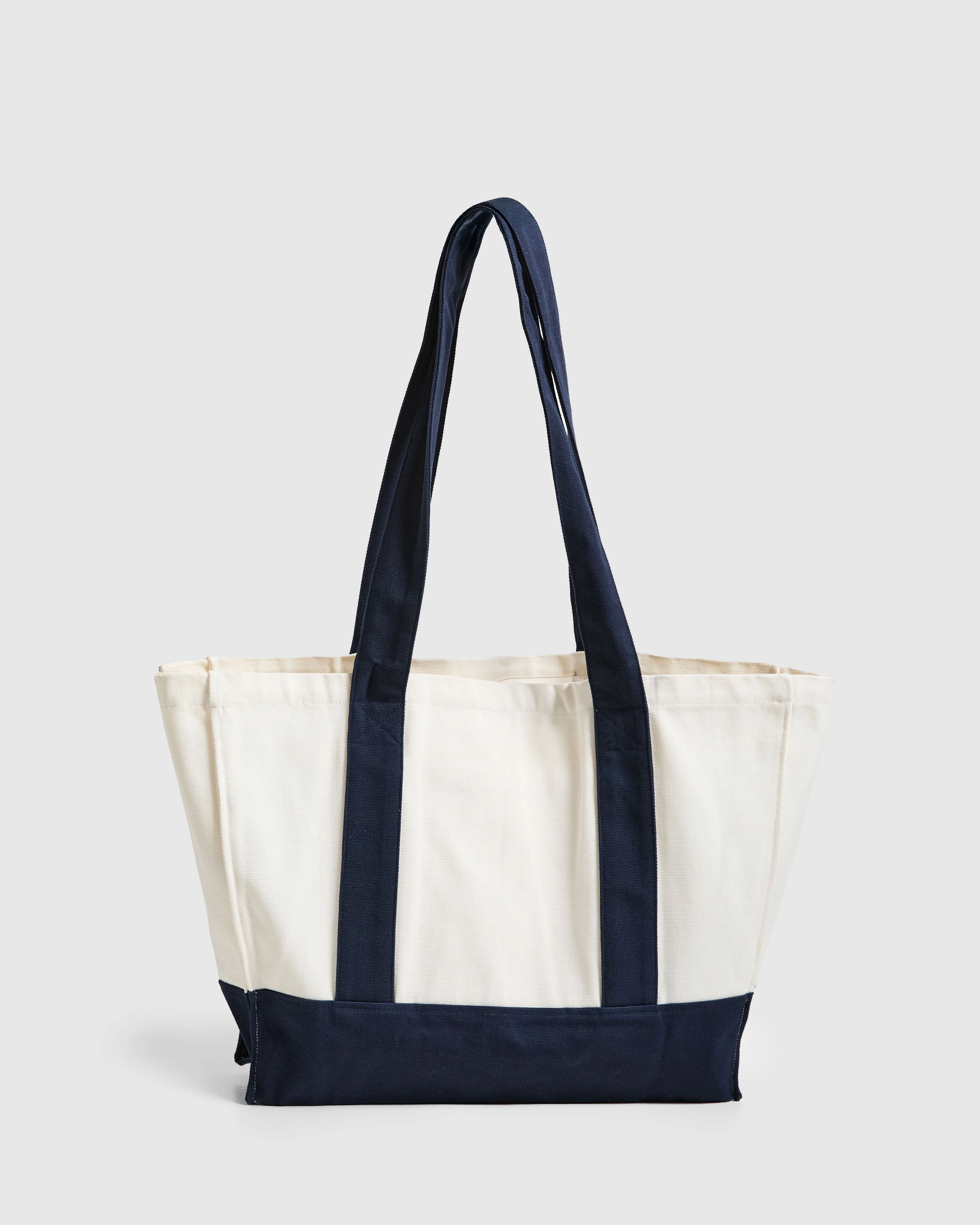 Sports Collective Tote Bag - Off White/Navy - Image 7