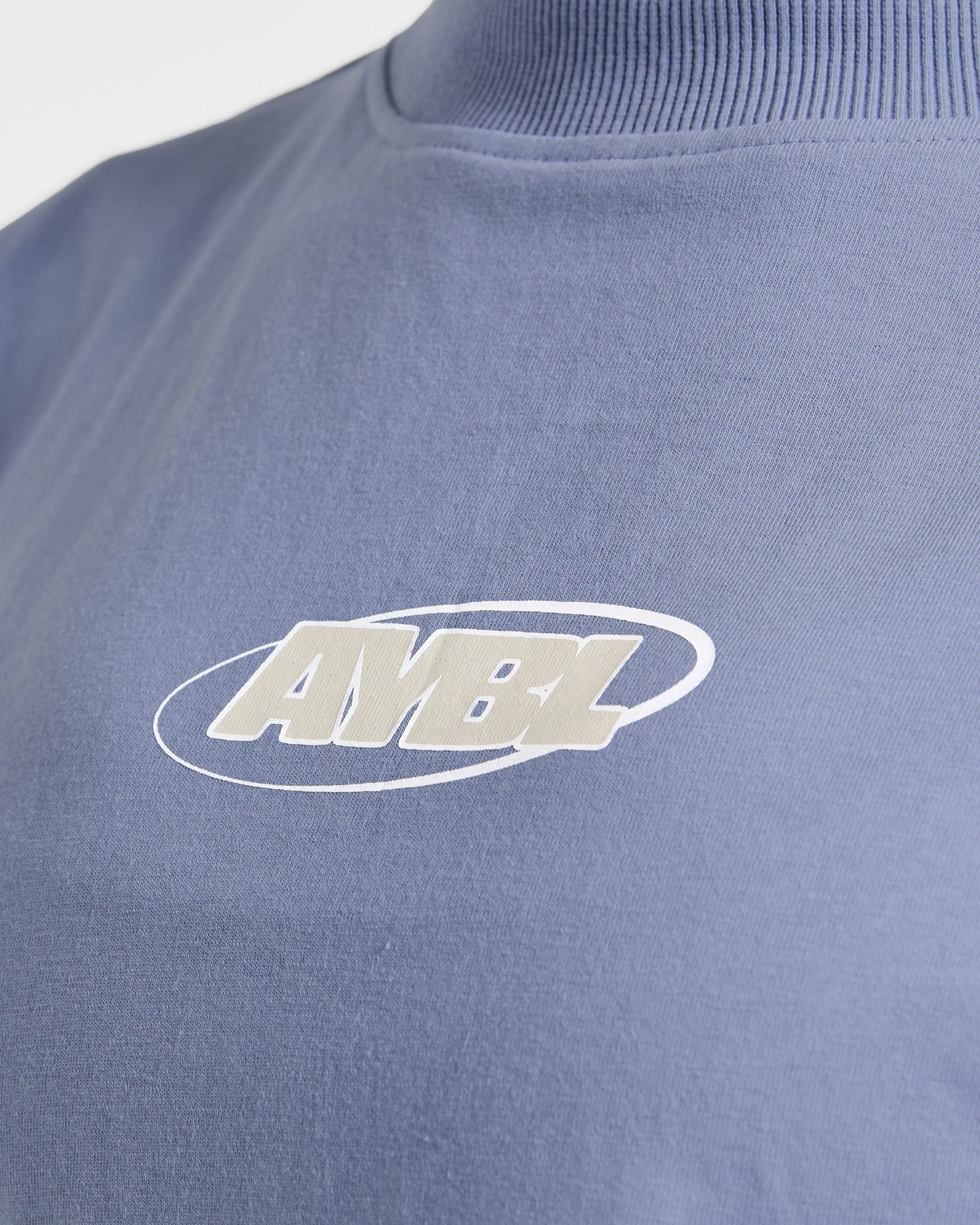 Sports Essentials Oversized T Shirt - Slate Bleu - Image 5