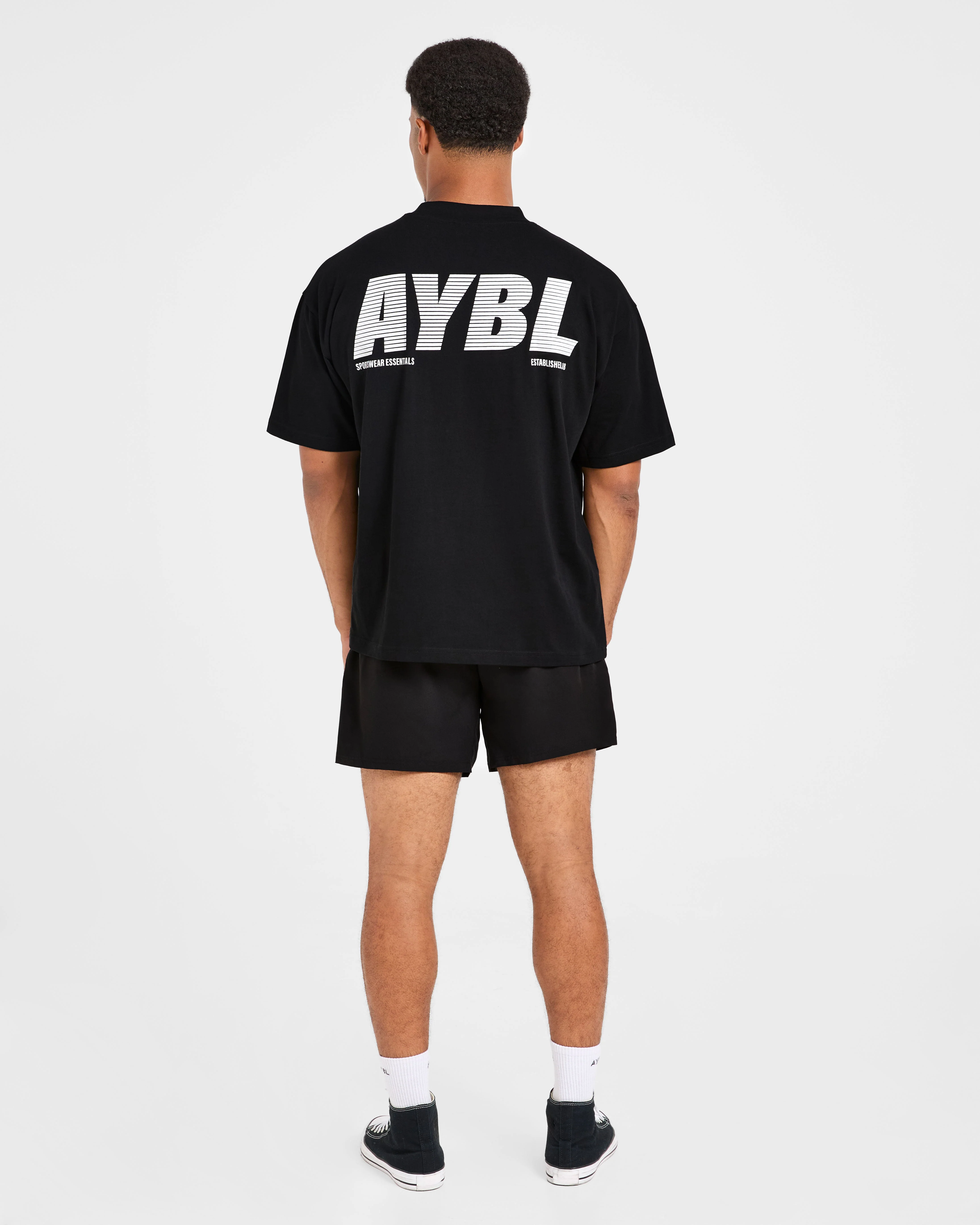 Sportswear Essentials Oversized T Shirt - Noir - Image 4